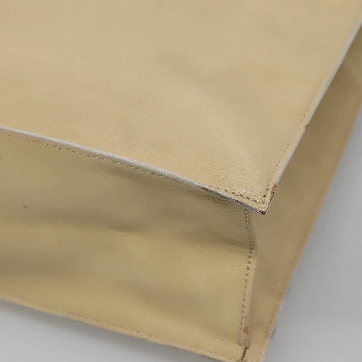Gucci GUCCI Hand Bag Leather Beige Gold Size ONE SIZE - 15 Thumbnail