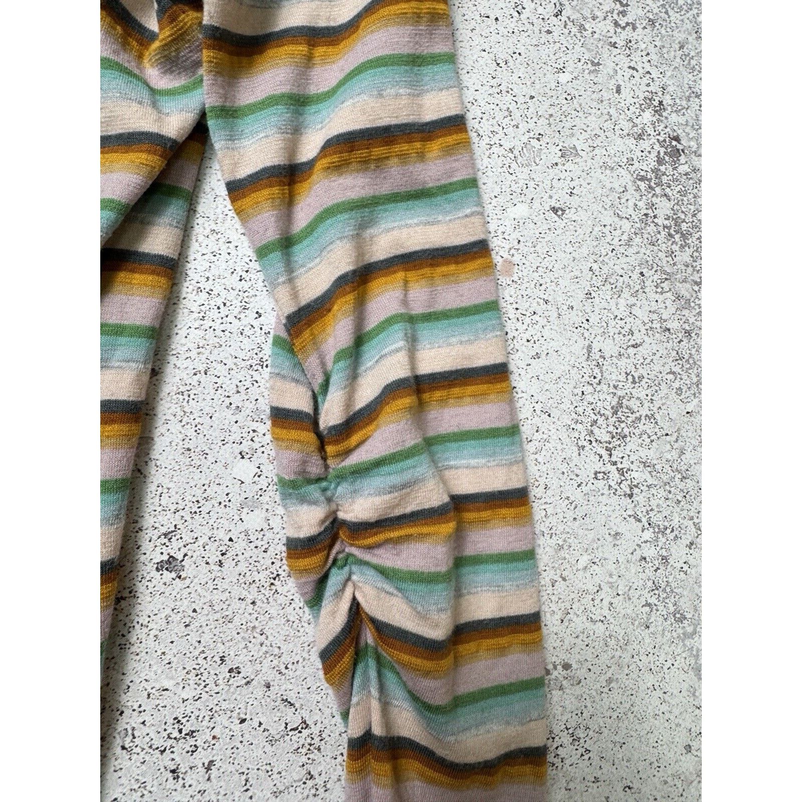 Miss Sixty Vintge Miss Sixty Turtleneck Sweater Avant Garde Striped Size L / US 10 / IT 46 - 23 Thumbnail