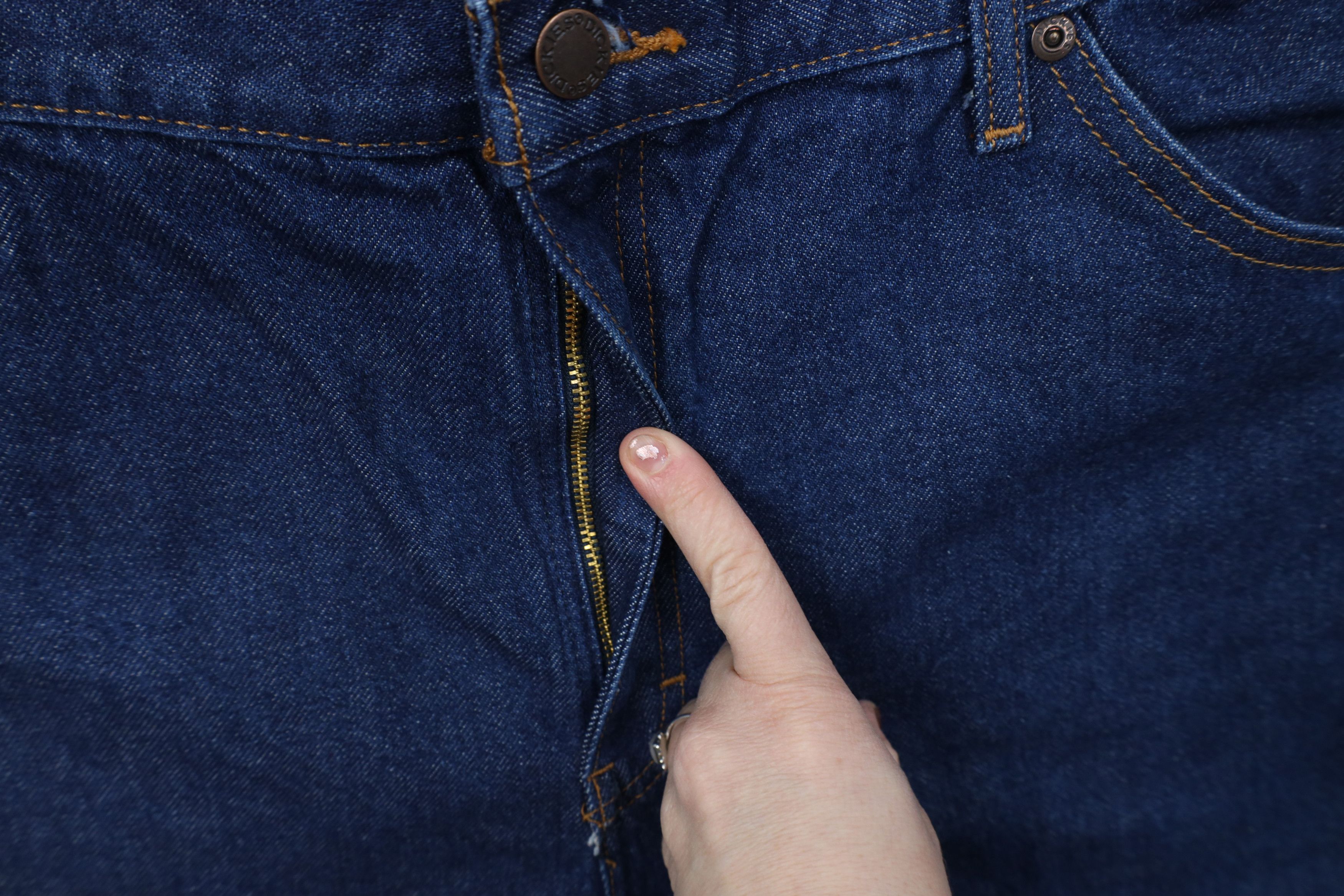 Dickies Deadstock Vintage Y2K Dickies Wide Leg Denim Jeans Workwear Size US 38 / EU 54 - 5 Thumbnail