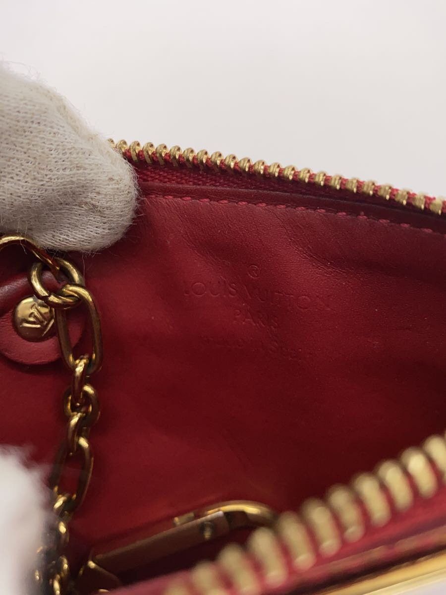 Louis Vuitton Louis Vuitton Monogram Vernis Pochette Cle NM Enamel Red Size ONE SIZE - 3 Thumbnail