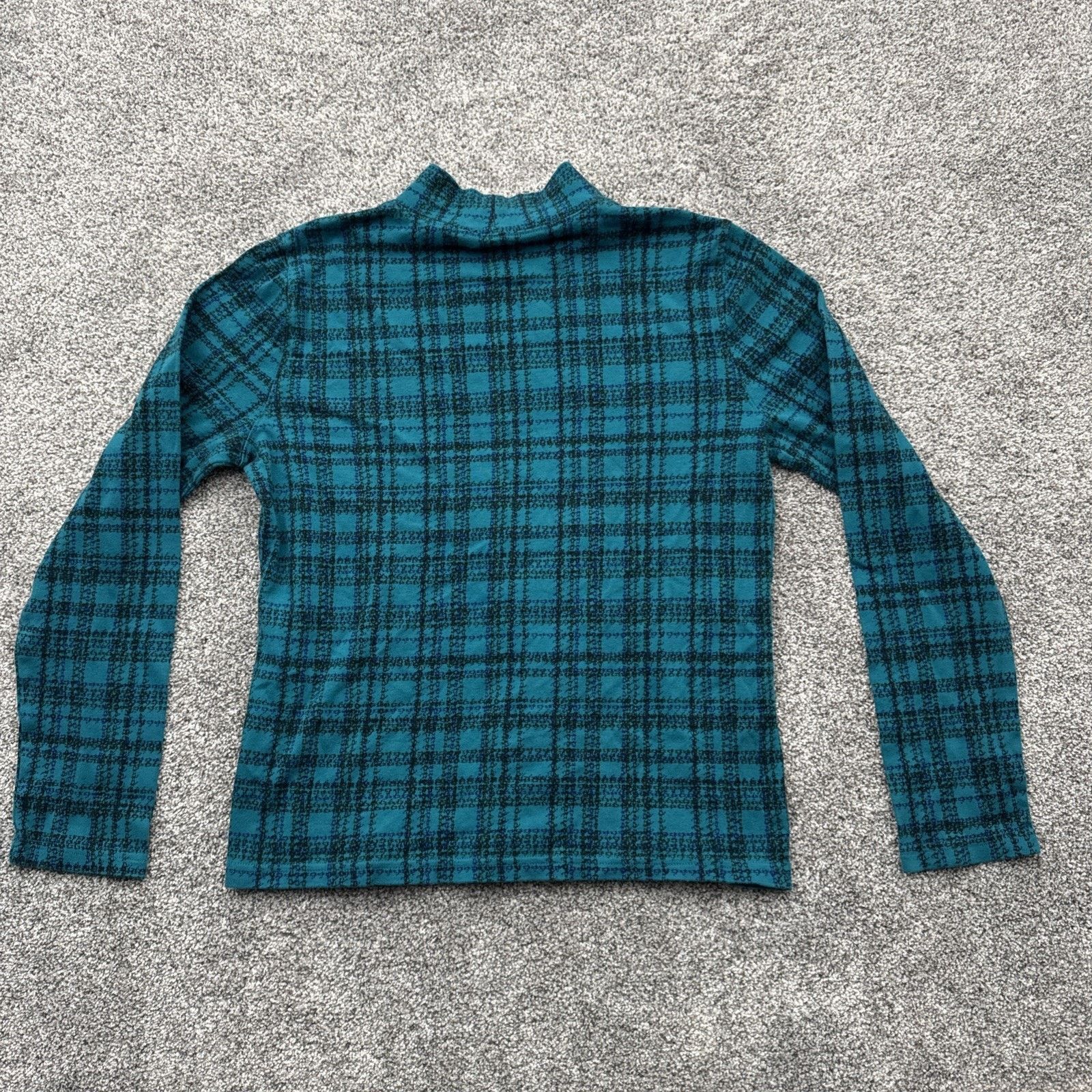 Other Vintage 90s Turtleneck Shirt Women M Grunge Preppy PlaidTwee Size M / US 6-8 / IT 42-44 - 7 Thumbnail