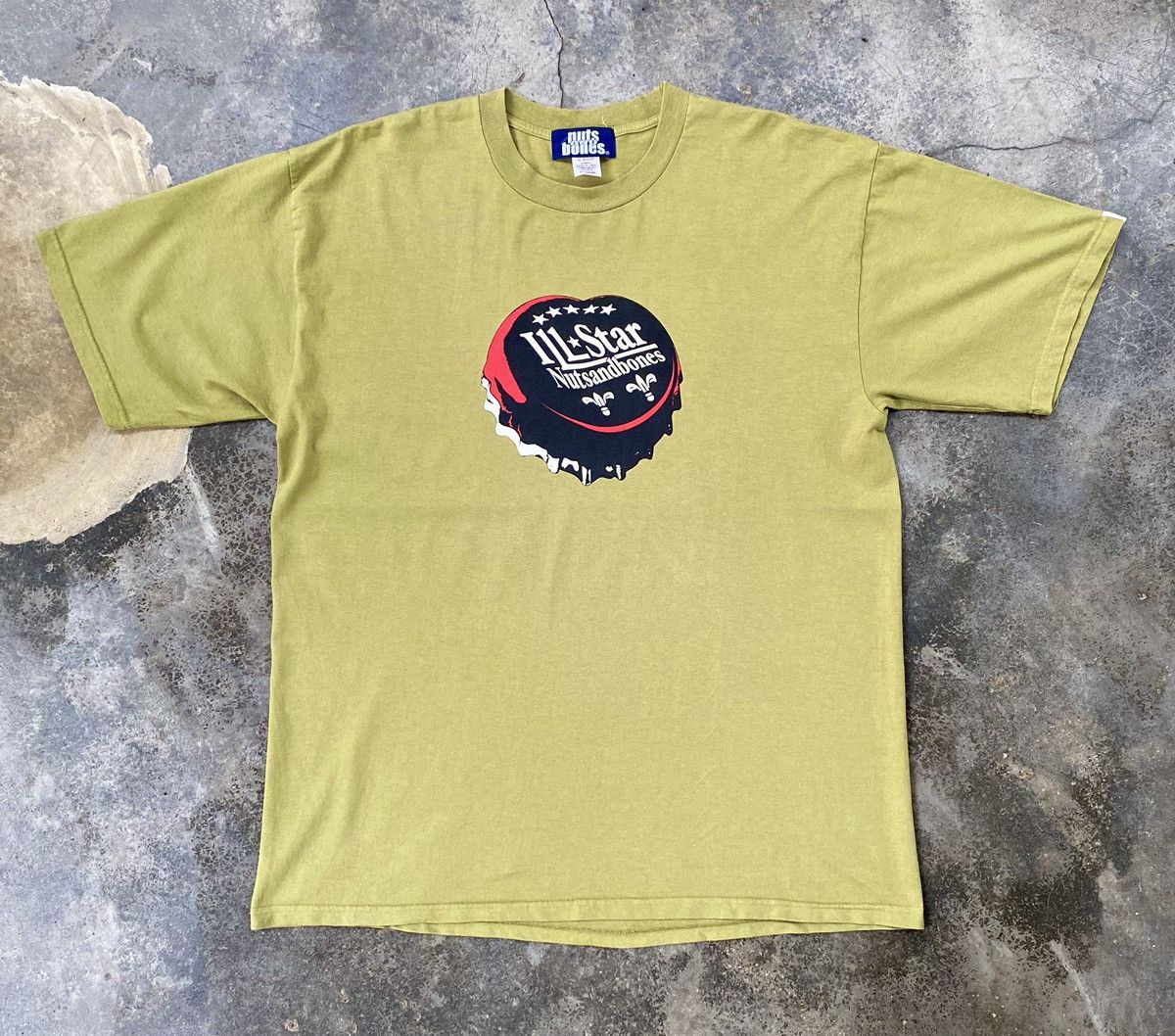 Vintage Rare🔥Vintage 90s Nuts and Bones Tees Size US XL / EU 56 / 4 - 1 Thumbnail