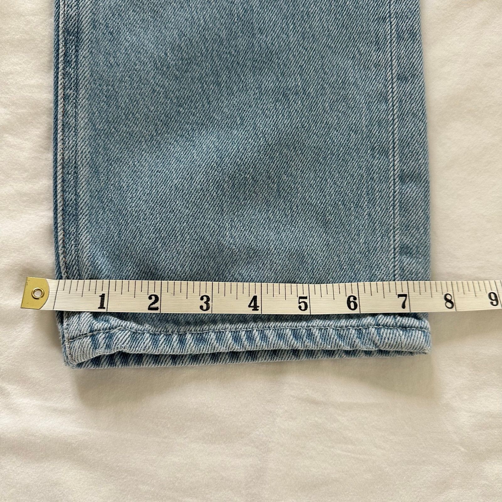 Paige Paige Denim Noella Straight Relaxed Medium Light Wash 27x29 Size 27" / US 4 / IT 40 - 12 Thumbnail