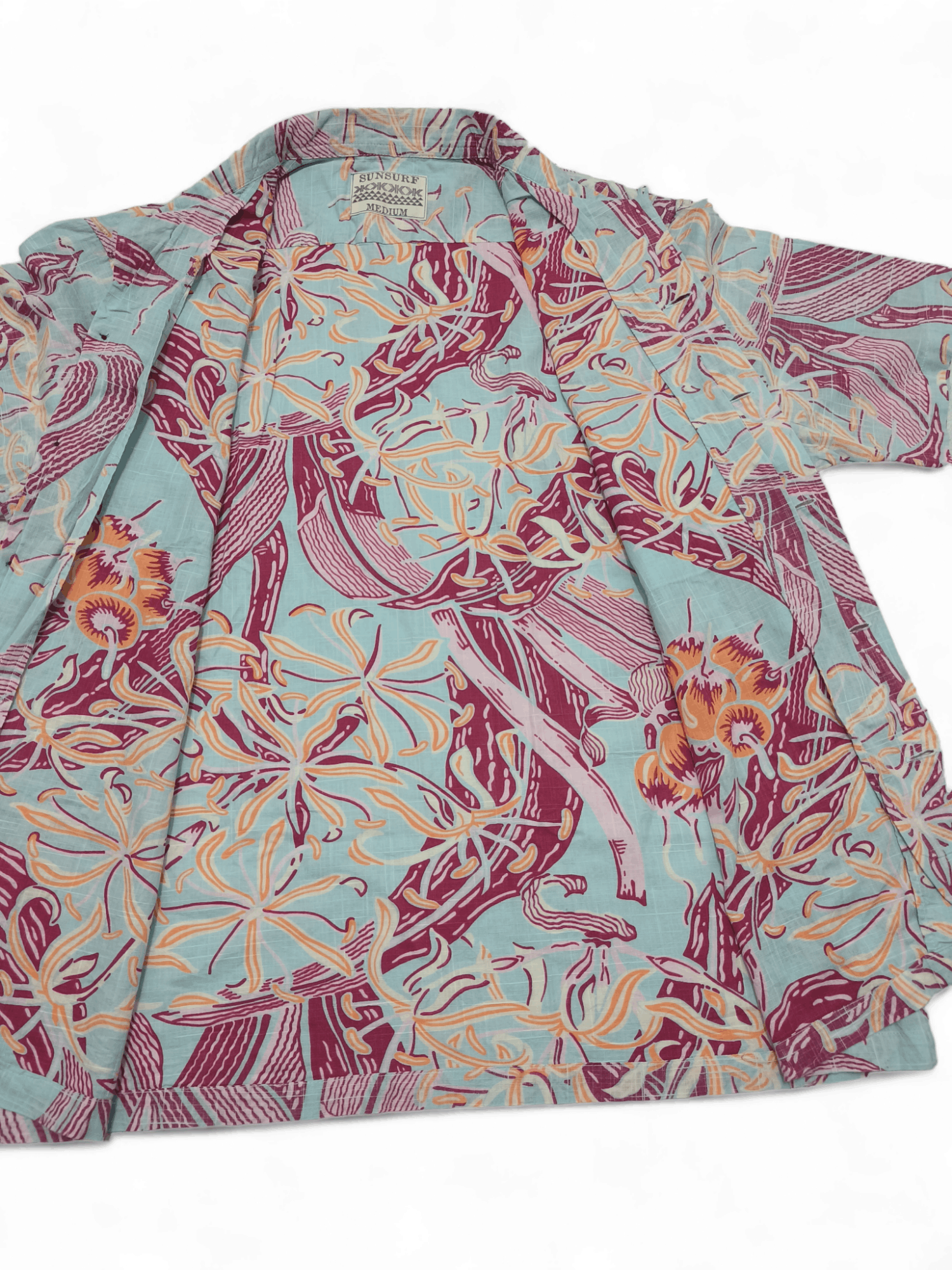Sun Surf Vintage Sunsurf Toyo Enterprise Abstract Print Aloha Shirt Size US M / EU 48-50 / 2 - 3 Thumbnail