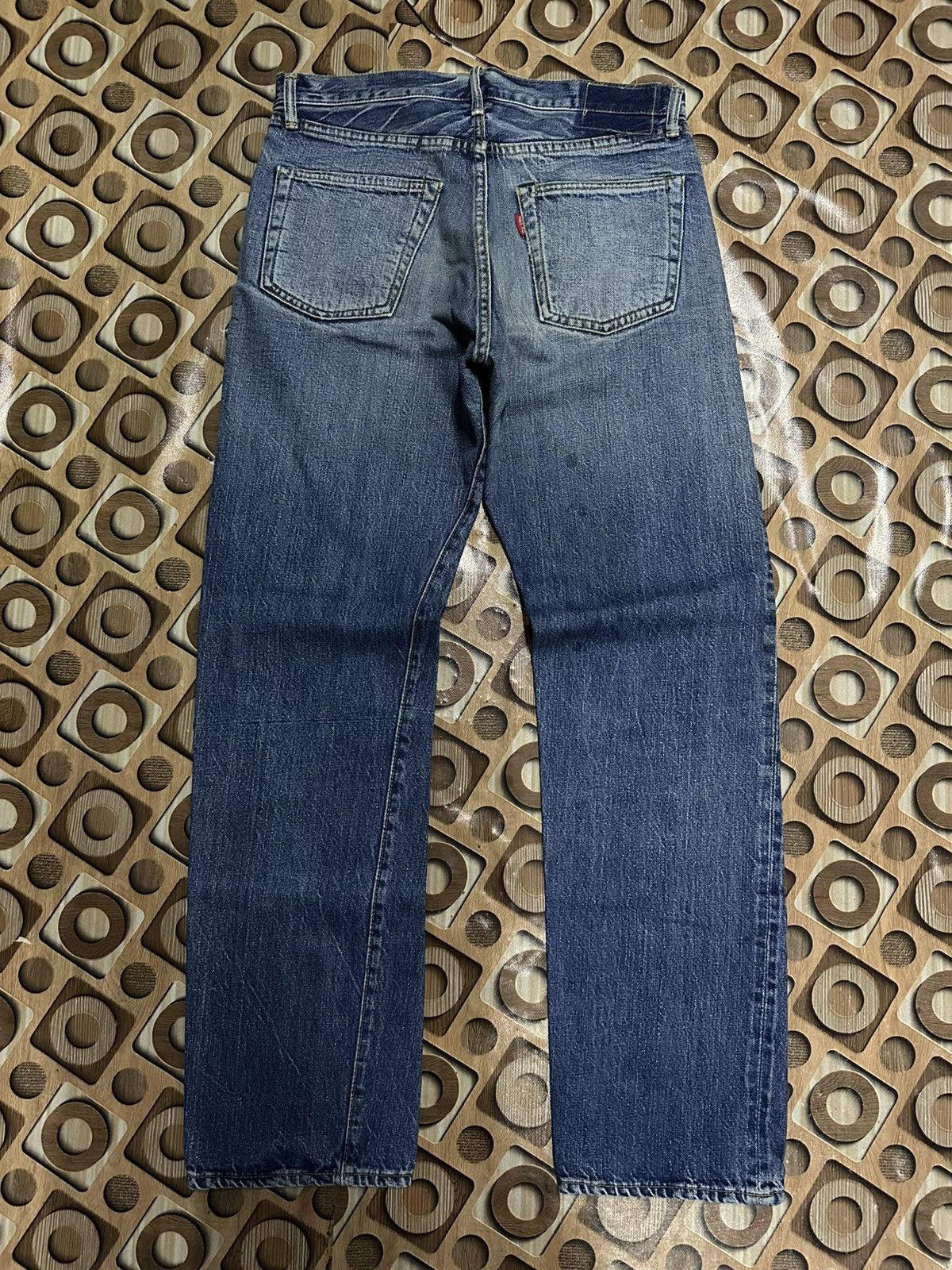 Denime Vintage 90’s DENIME Jeans Selvedge/Redline RARE Denim Pants Size US 31 - 14 Thumbnail
