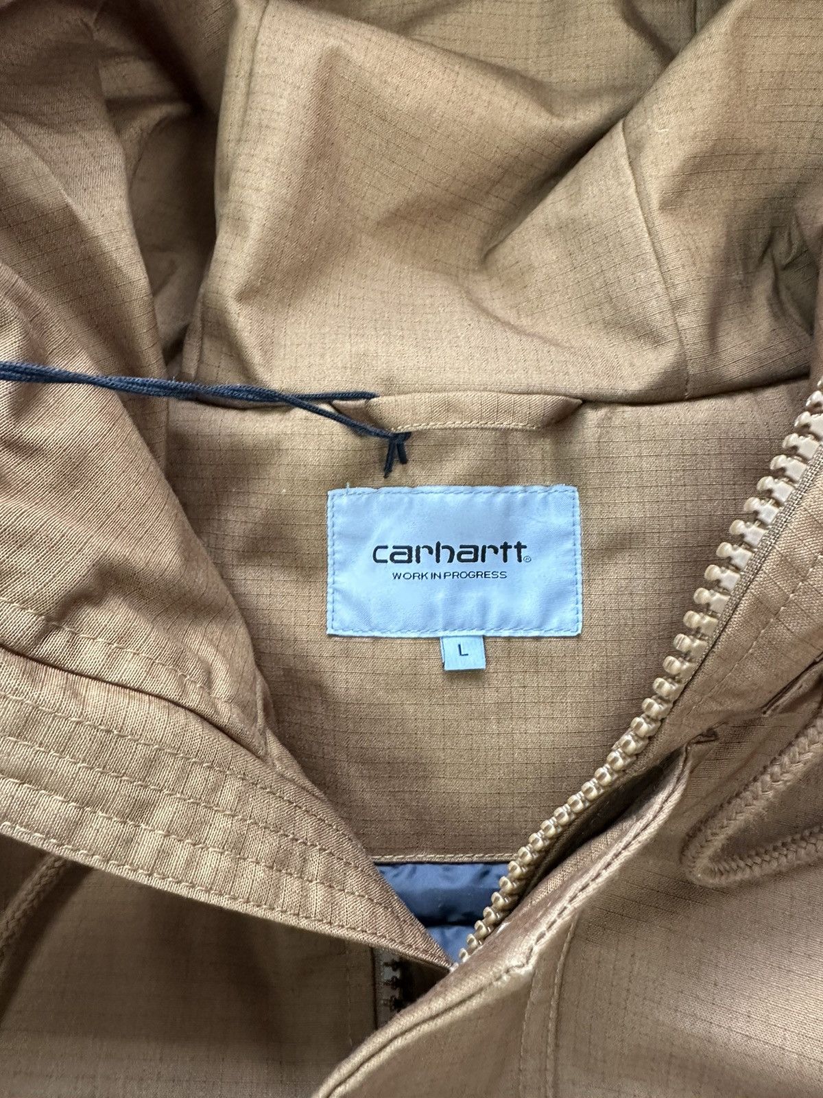 Carhartt × Carhartt Wip NEW! Carhartt WIP Valley Hooded Jacket Winter Men Brown L Size US L / EU 52-54 / 3 - 9 Thumbnail