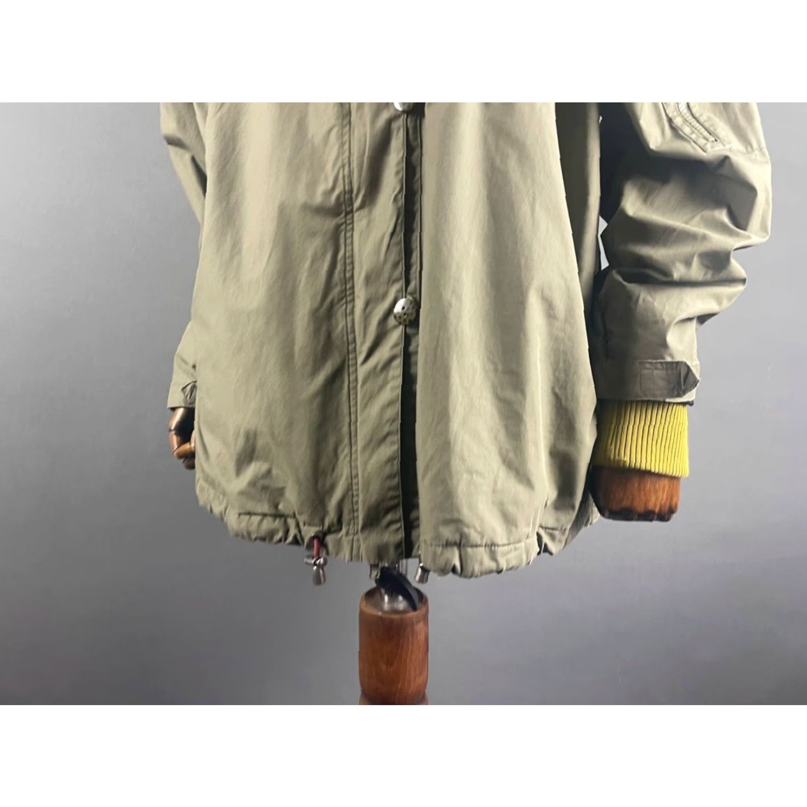 Olive Gudrun Sjoden Womens Hooded Jacket Olive Cotton Full Zip L Olive Hooded Jacket Womens Regular Size L - Gudrun Sjoden - Jacket Size L / US 10 / IT 46 - 5 Thumbnail