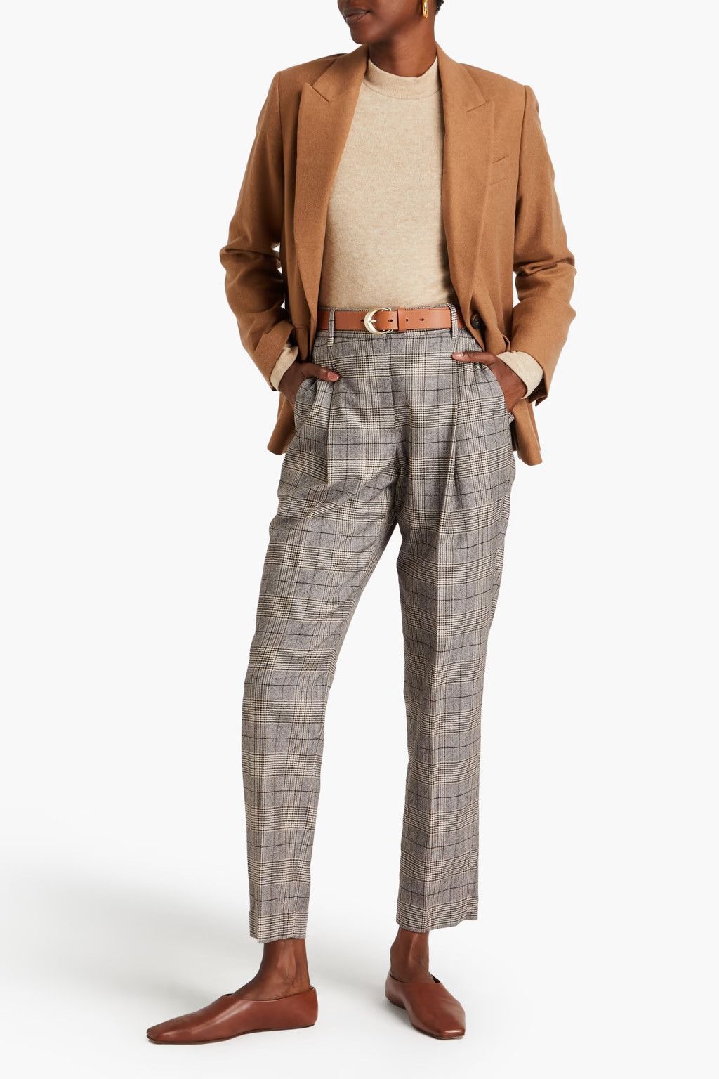 Brunello Cucinelli o1y0725 Casual Pant in Dark Brown Size 28" / US 6 / IT 42 - 2 Thumbnail
