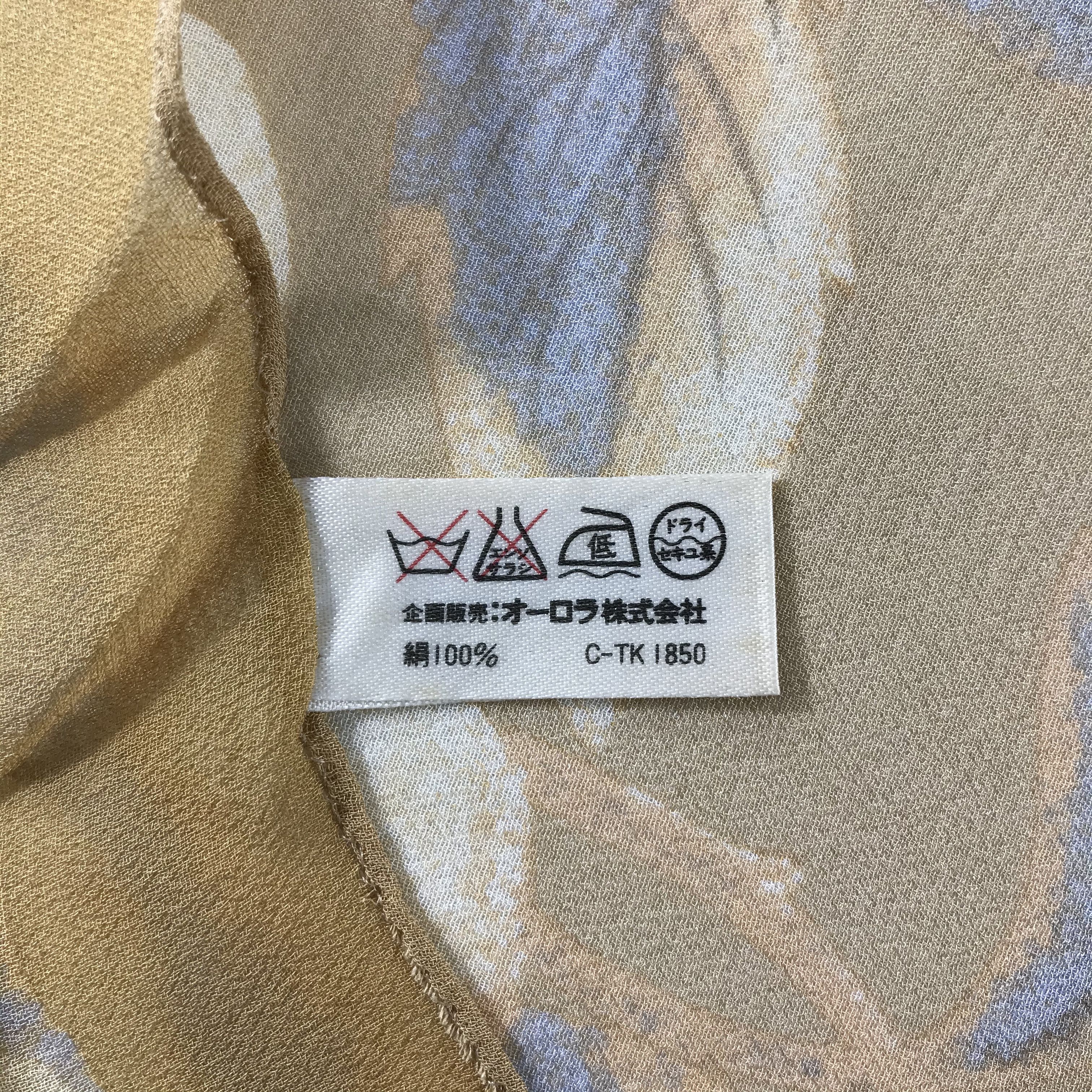 Calvin Klein Vintage Calvin Klein Silk Scarf Size ONE SIZE - 6 Thumbnail