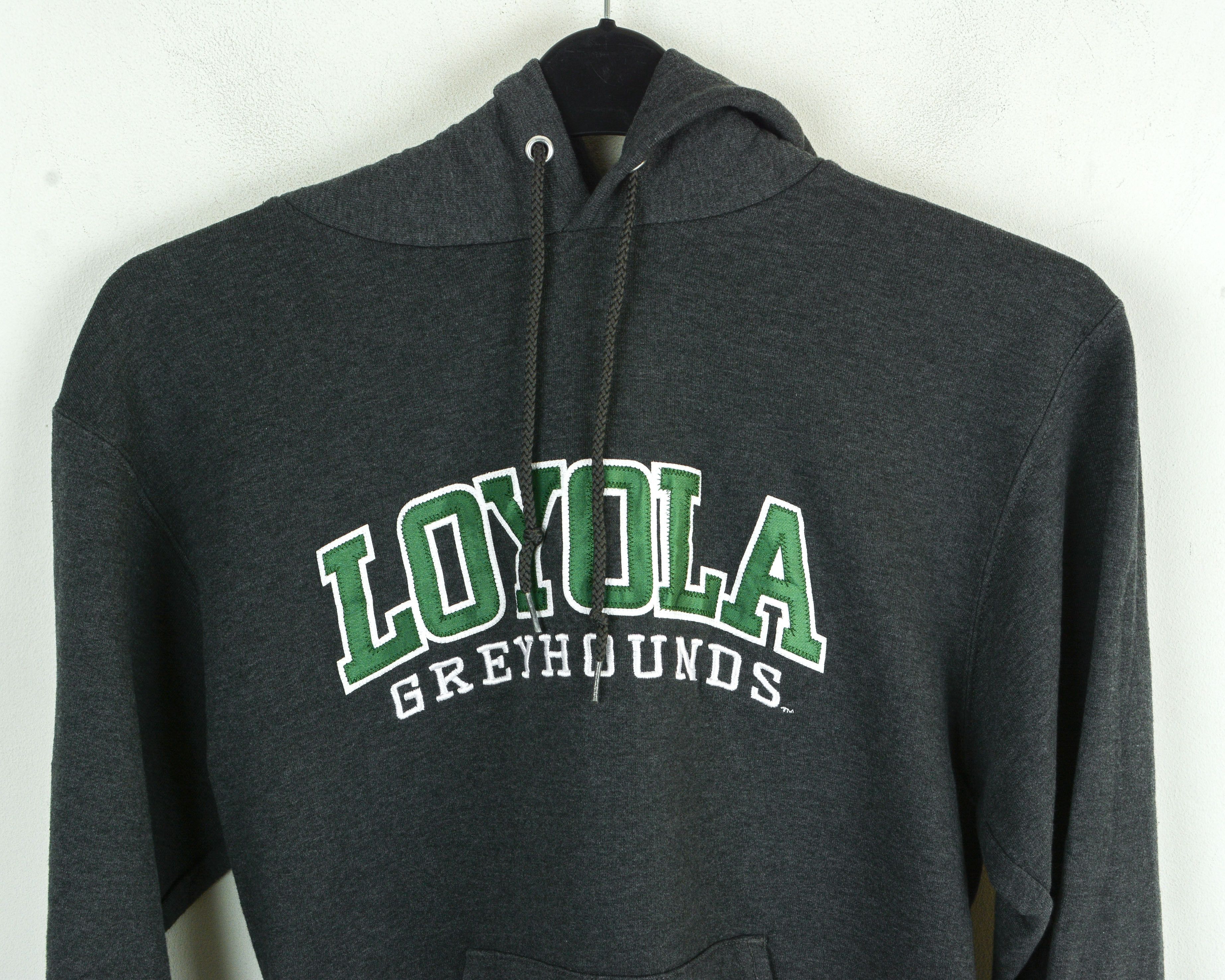 Champion × Vintage LOYOLA GREYHOUNDS University Sweatshirt S Hoodie Jumper Size US S / EU 44-46 / 1 - 4 Thumbnail
