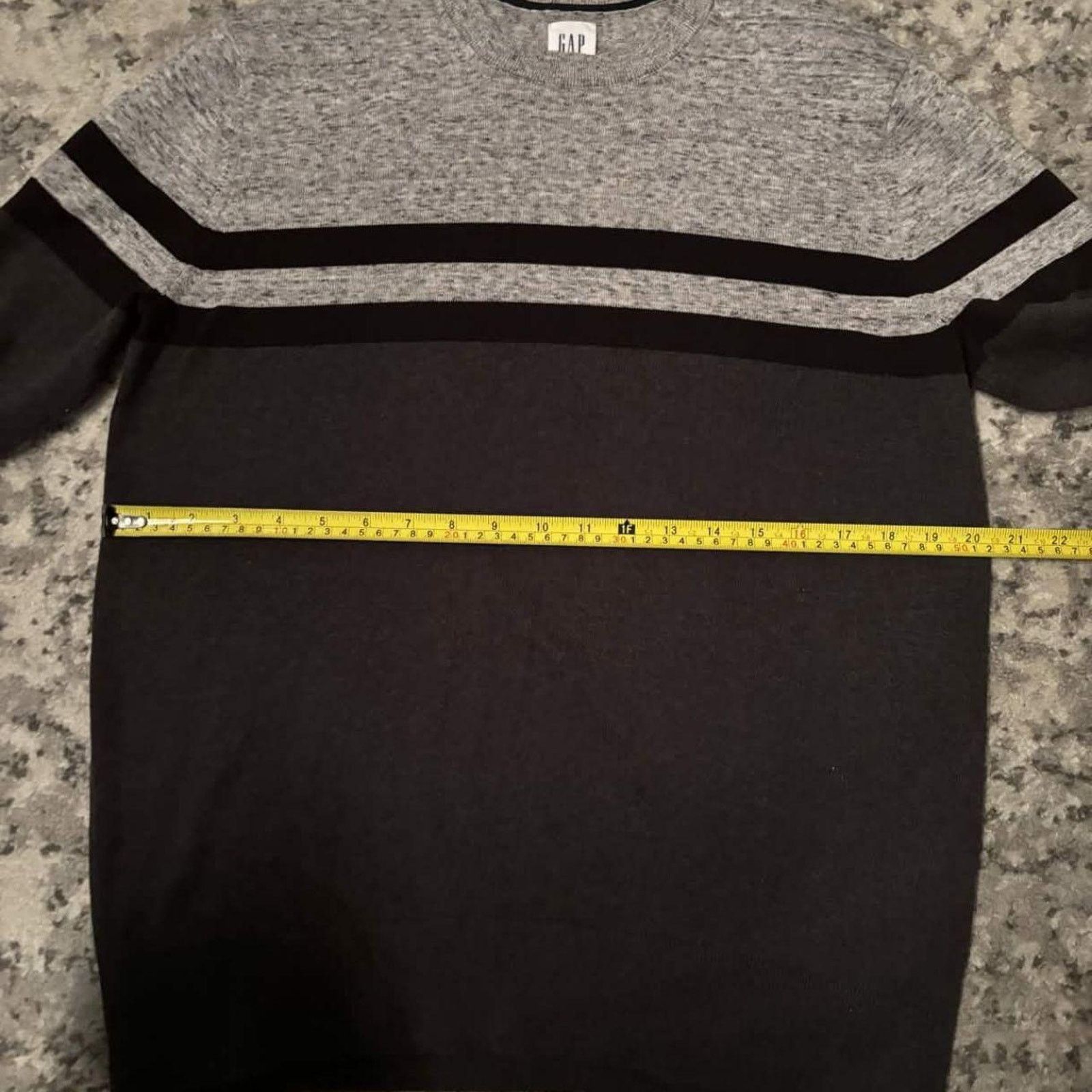 Gap 00s Gap Striped Lightweight Sweatshirt Size US M / EU 48-50 / 2 - 5 Thumbnail