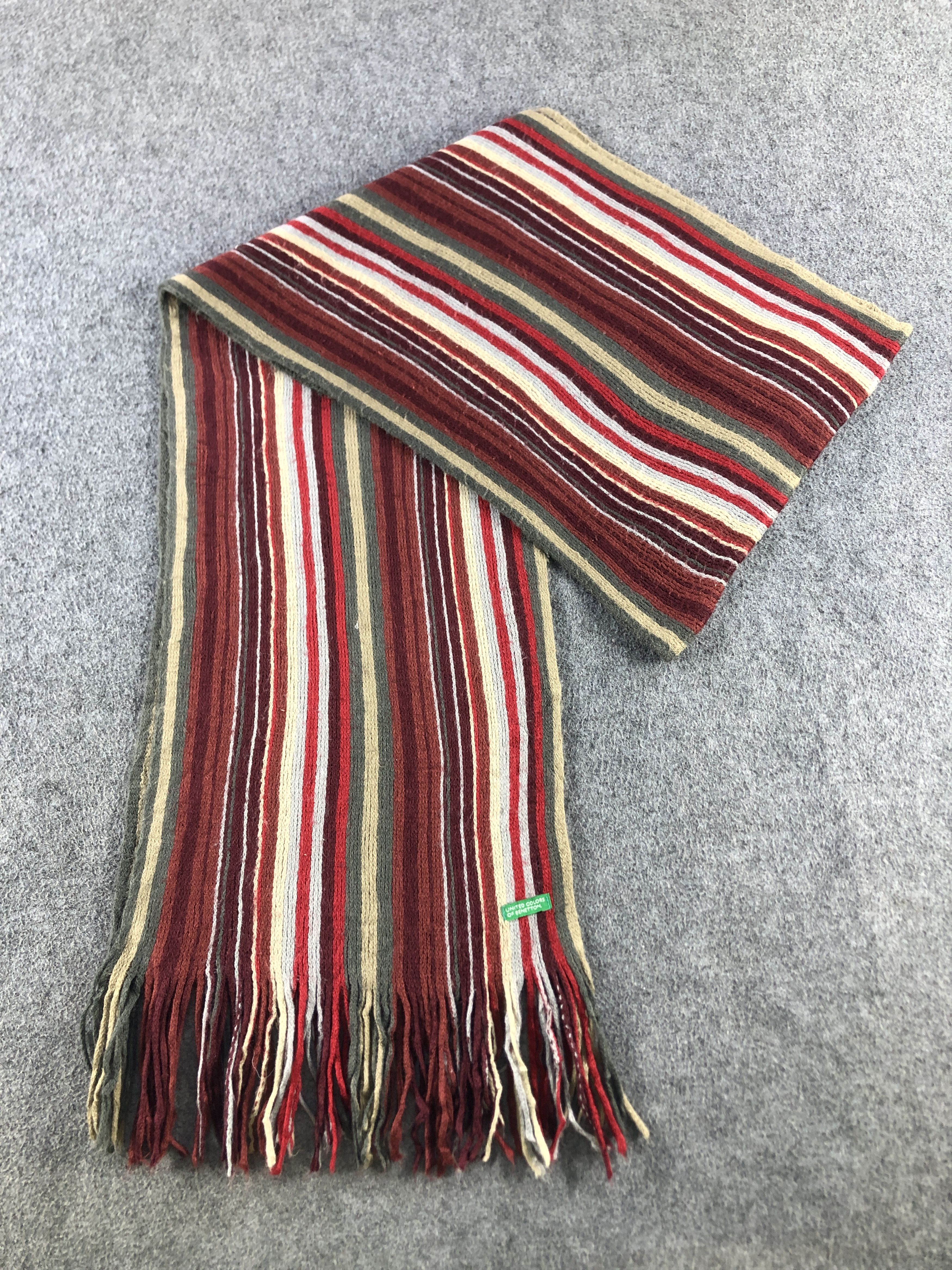 United Colors Of Benetton United Colors Of Benetton Scarf / Muffler / Neckwear P763 Size ONE SIZE - 5 Thumbnail