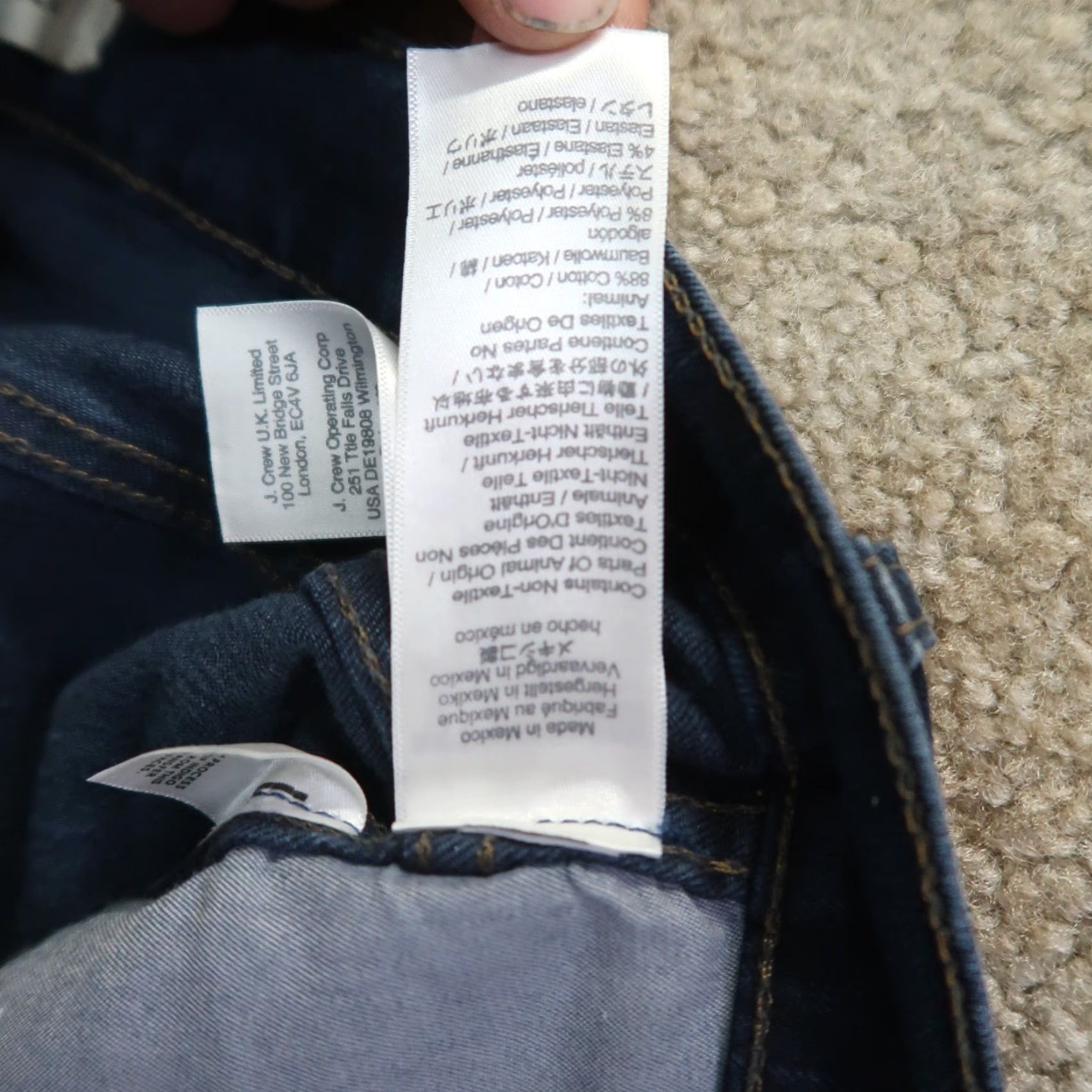 Madewell Madewell Jeans Women's 30 Stretch Denim 10" High Rise Skinny Blue 5-Pocket Slim Regular Size Type Size 30" / US 8 / IT 44 - 5 Thumbnail