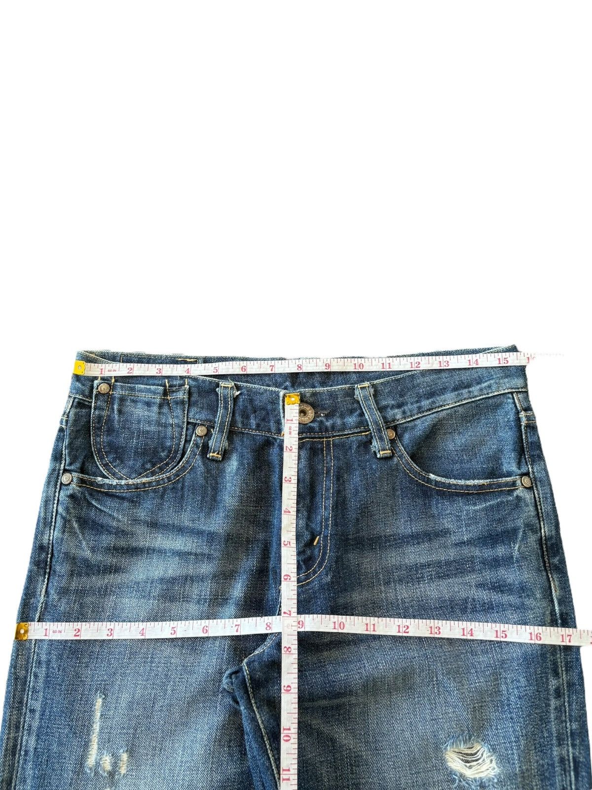 Levi's Vintage 90s Levis 502 Faded Wash Distressed Jeans Size US 31 - 6 Thumbnail