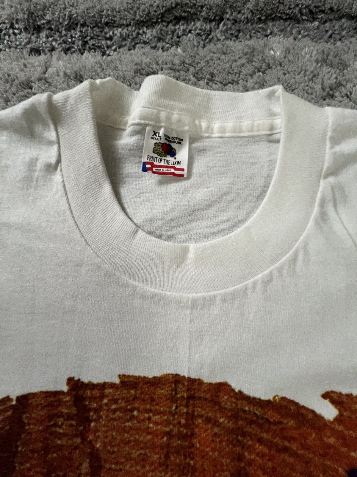 Fruit Of The Loom Vintage woodstock 94 t shirt Size US XL / EU 56 / 4 - 4 Thumbnail