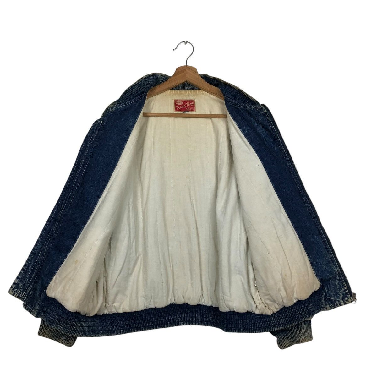 Hysteric Glamour 🔥VINTAGE BOMBER JACKET DENIM MADSTATION BIG LOGO Size US M / EU 48-50 / 2 - 15 Thumbnail