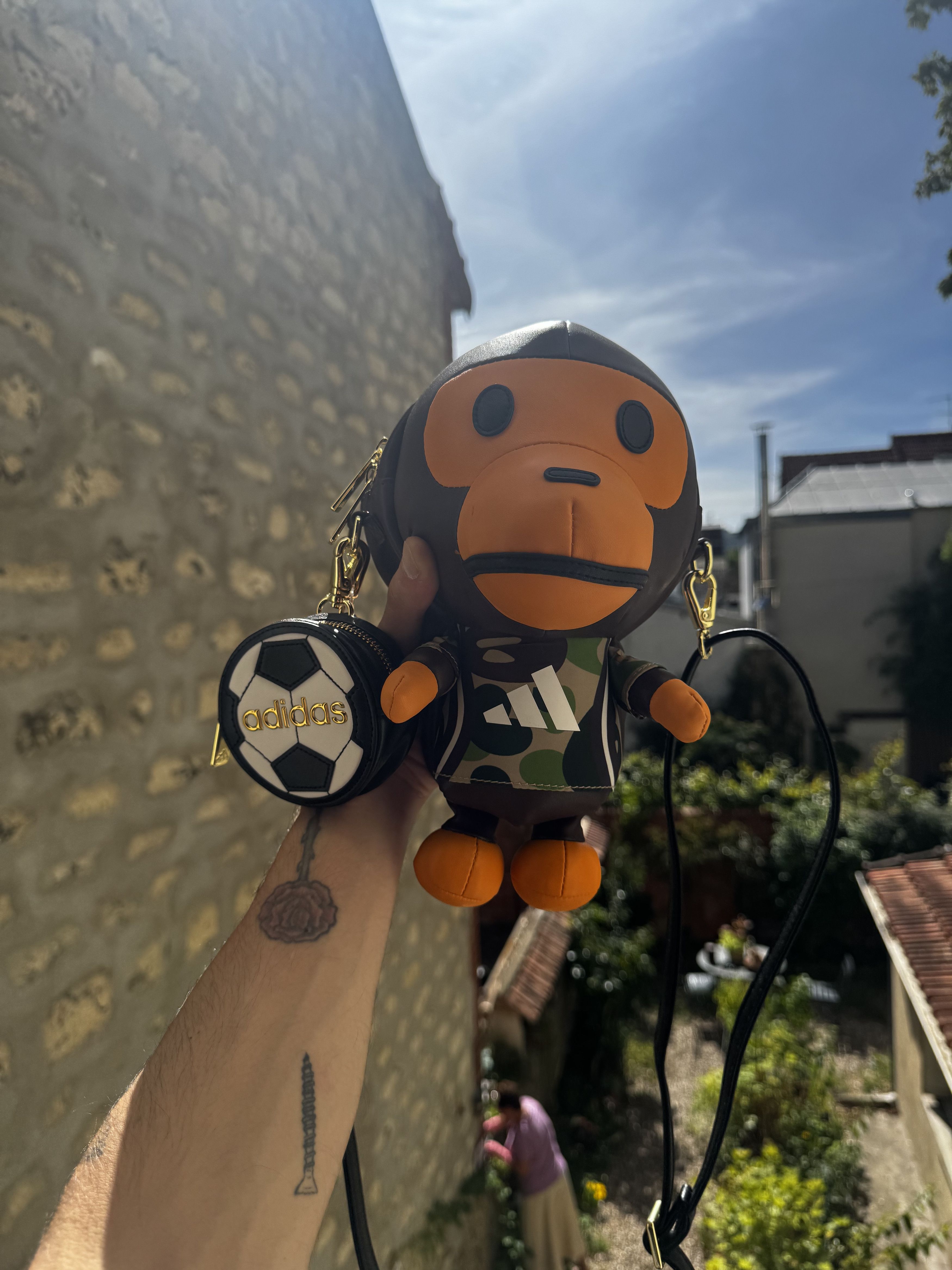 Adidas × Bape Sac à bandoulière «Baby Milo » Size ONE SIZE - 1 Thumbnail