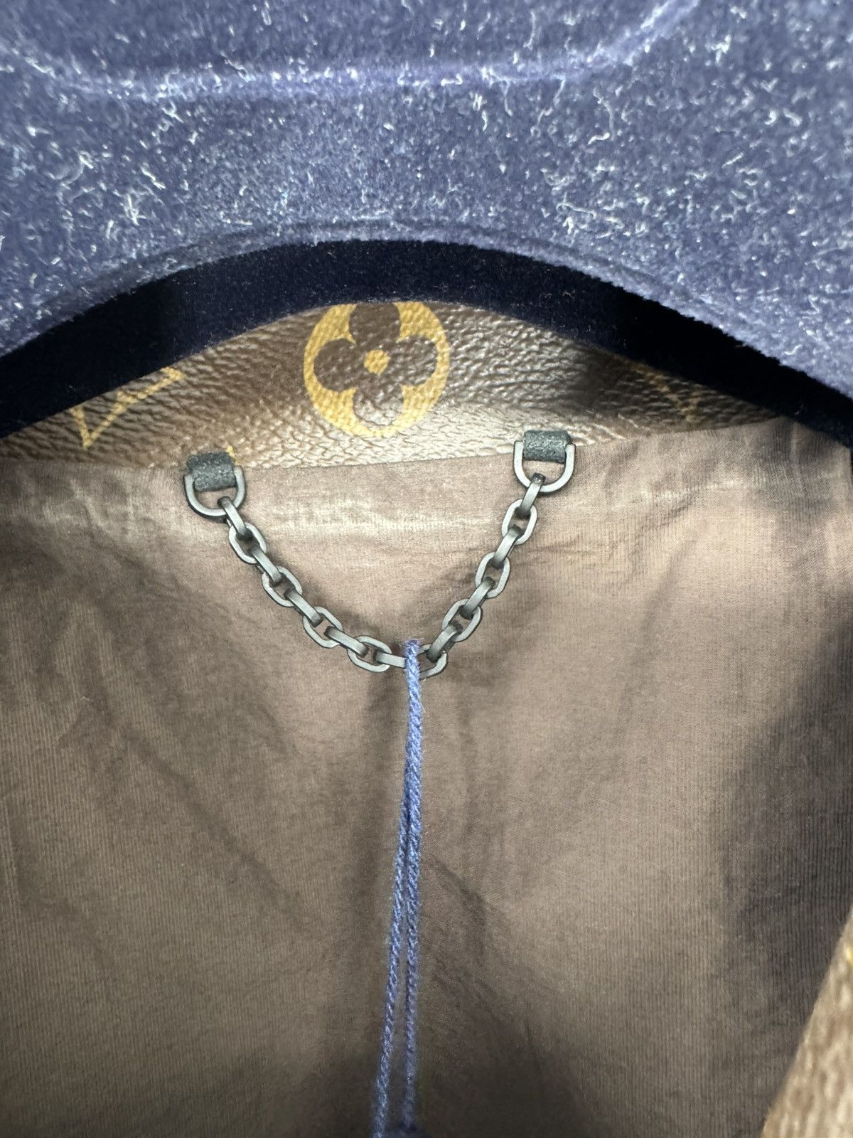 Louis Vuitton Louis Vuitton x Nigo Varsity Monogram Leather Jacket Size US L / EU 52-54 / 3 - 7 Thumbnail