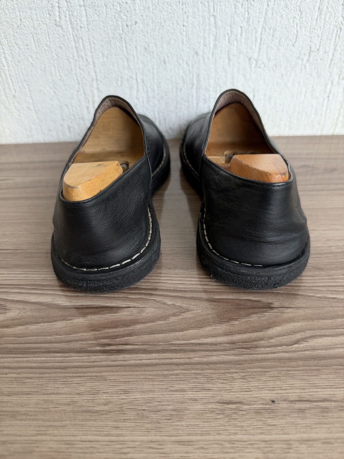 Ann Demeulemeester Leather mules clogs loafer with creep sole Size US 8 / EU 41 - 12 Thumbnail