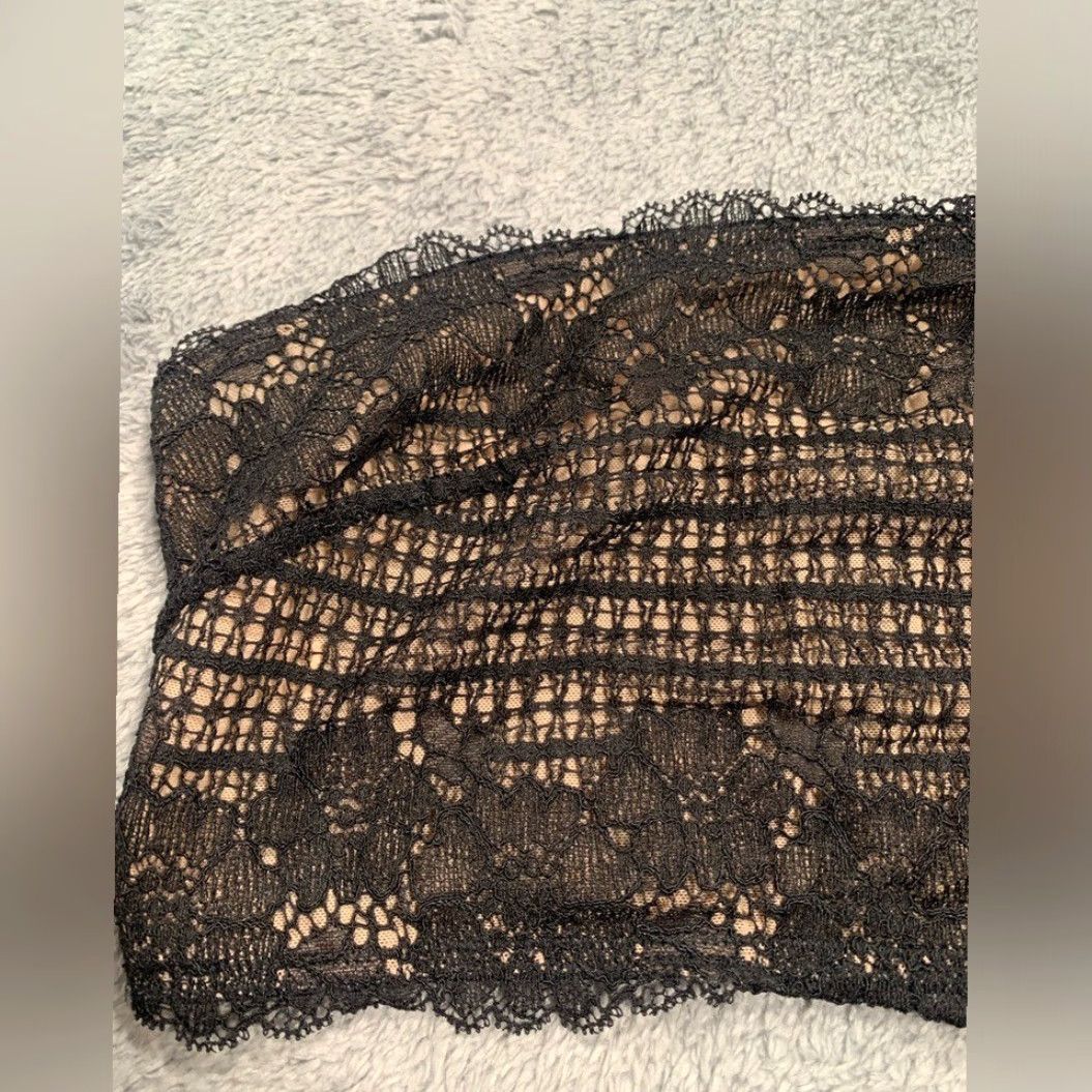 Free People Free People Intimately Bandeau Bra Lace Bralette Small S Women Black Bra Bralette Fashion Clothing Women’s Small Size ONE SIZE - 2 Thumbnail