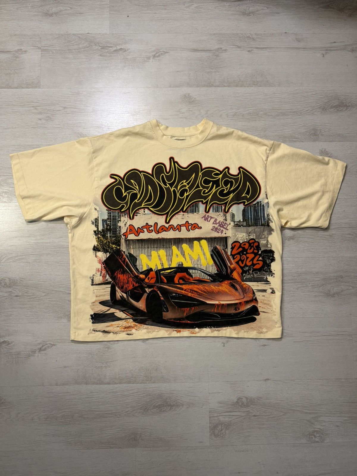 Godspeed Godspeed Miami Artlanta Art Basel Exclusive Tee Size US XL / EU 56 / 4 - 1 Thumbnail