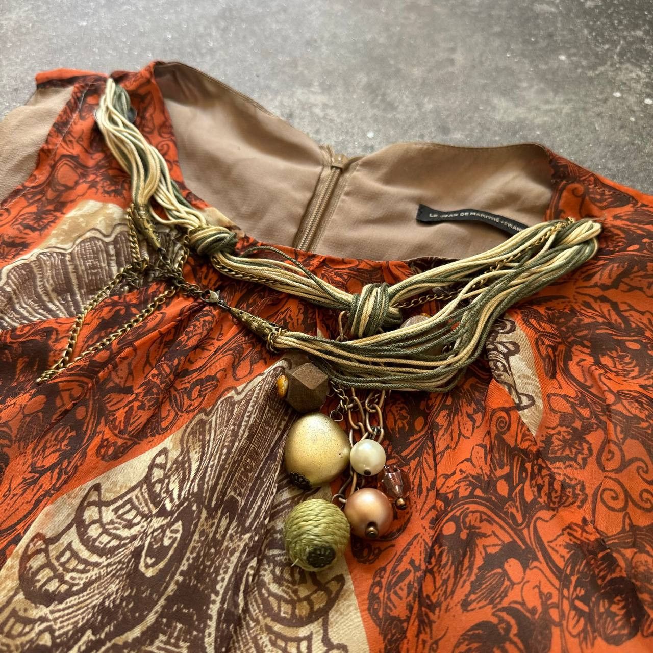 Marithe + Francois Girbaud Marithe Francois Girbaud Vintage Silk Dress Size M / US 6-8 / IT 42-44 - 3 Thumbnail