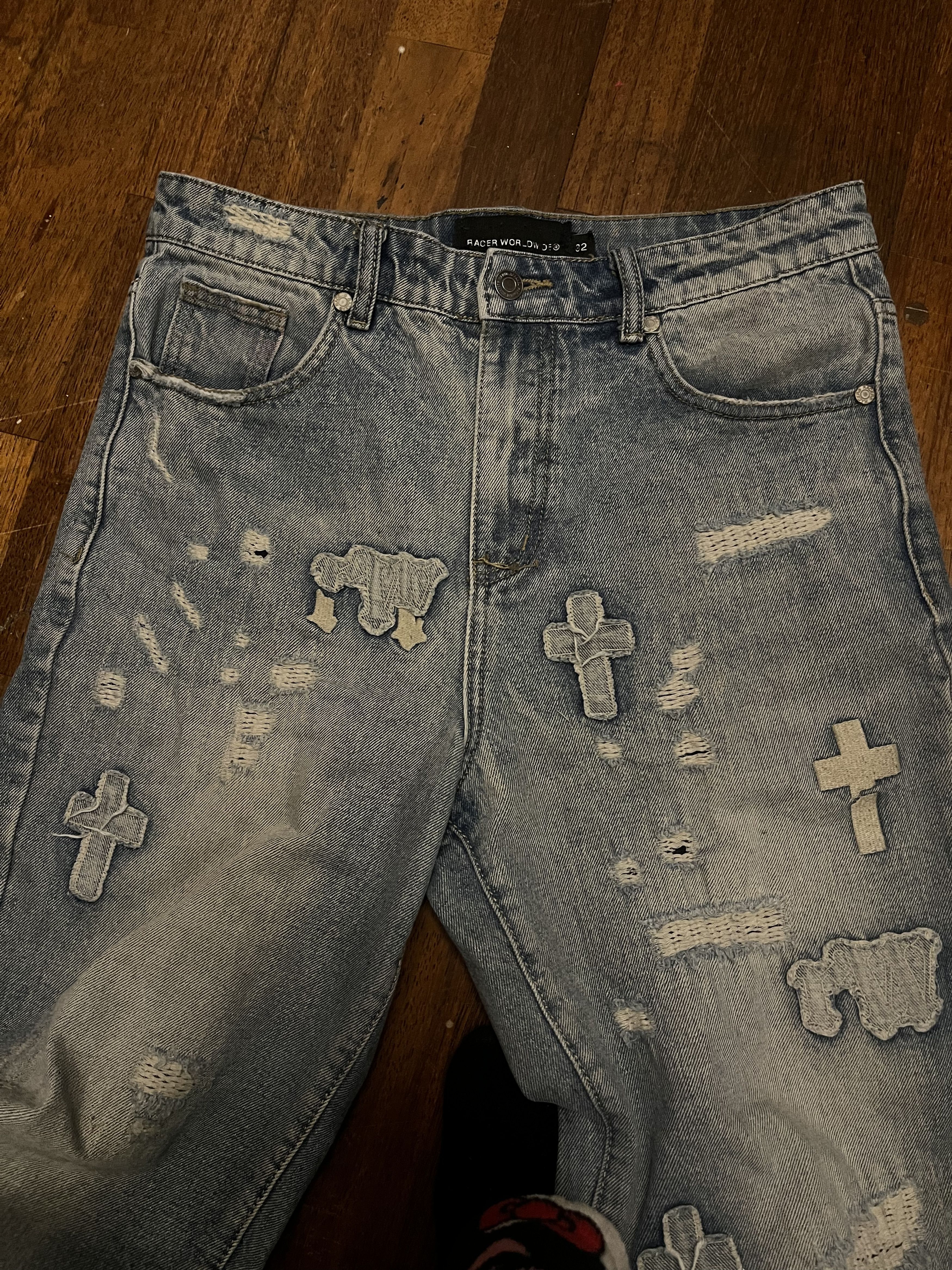 Racer Worldwide Racer worldwide ghost jeans Size US 32 / EU 48 - 4 Thumbnail