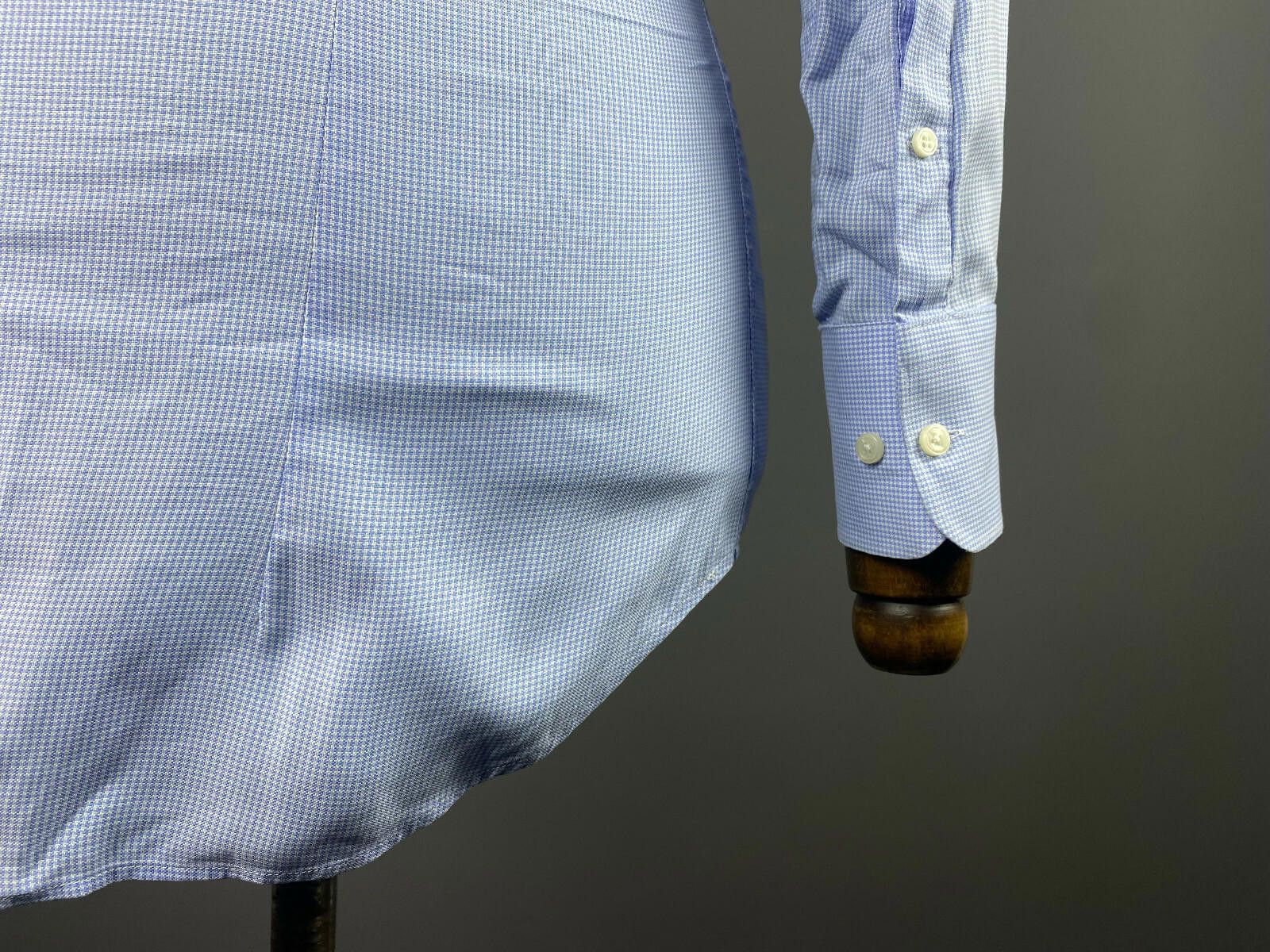 Suitsupply Men Suit Supply Cotton Two Ply Blue Dress Shirt Size 39 Size US M / EU 48-50 / 2 - 8 Thumbnail