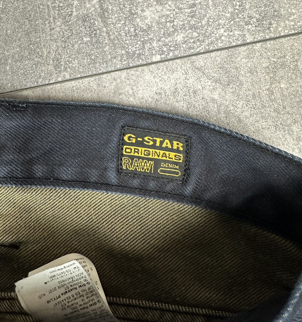 G-Star G Star Raw Denim Jeans Double Pockets Pants Size US 34 / EU 50 - 8 Thumbnail