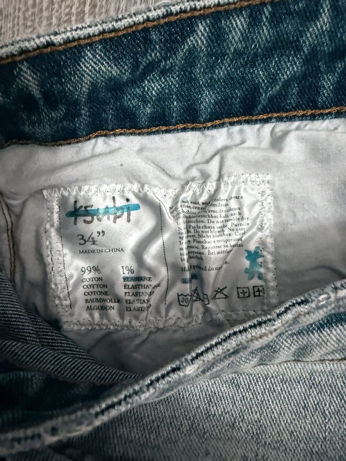 Ksubi Ksubi distressed denim pants Size US 34 / EU 50 - 4 Thumbnail