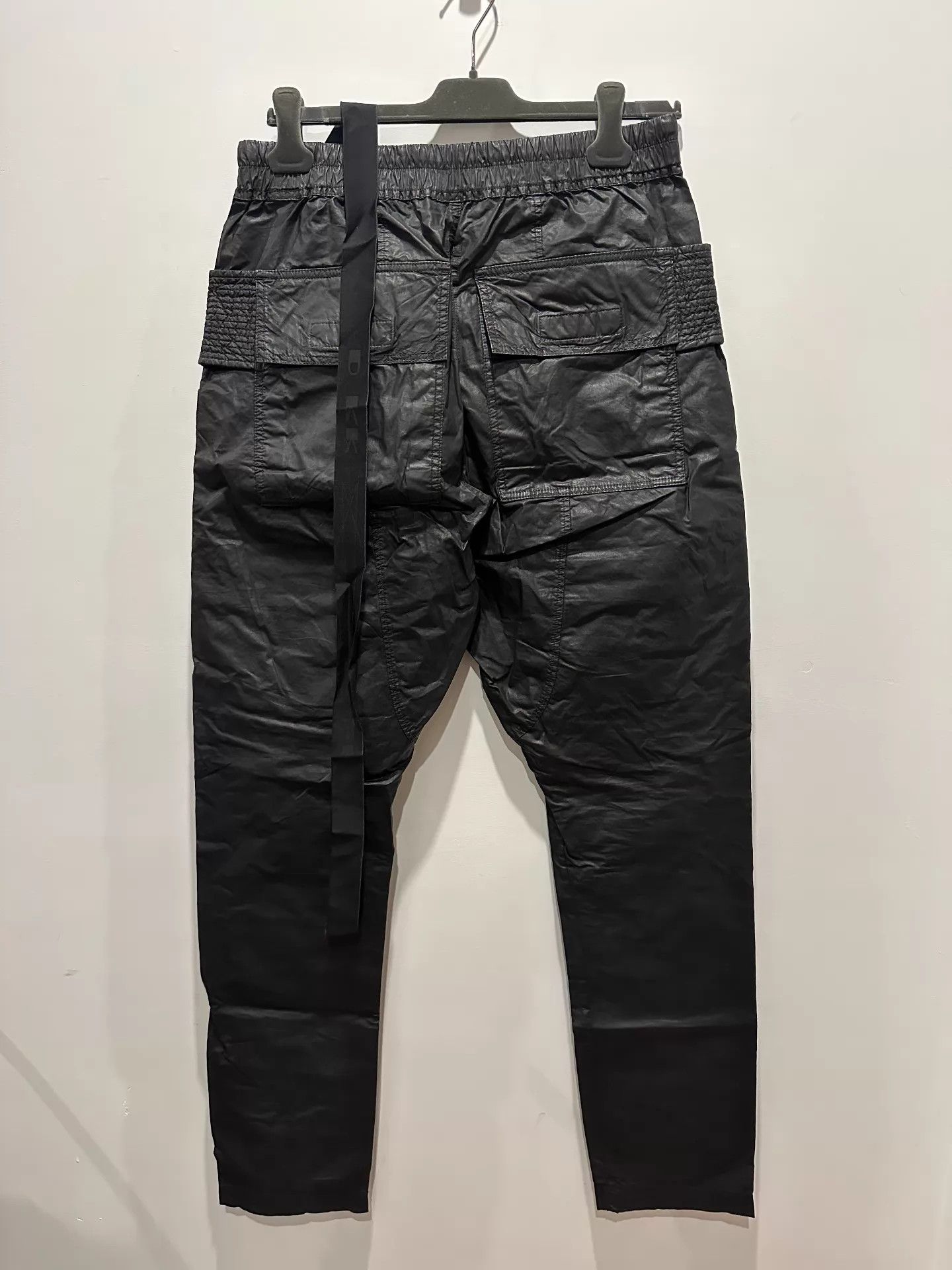 Rick Owens Rick Owens DRKSHDW waxed double ring pants size S Size US 29 - 3 Thumbnail