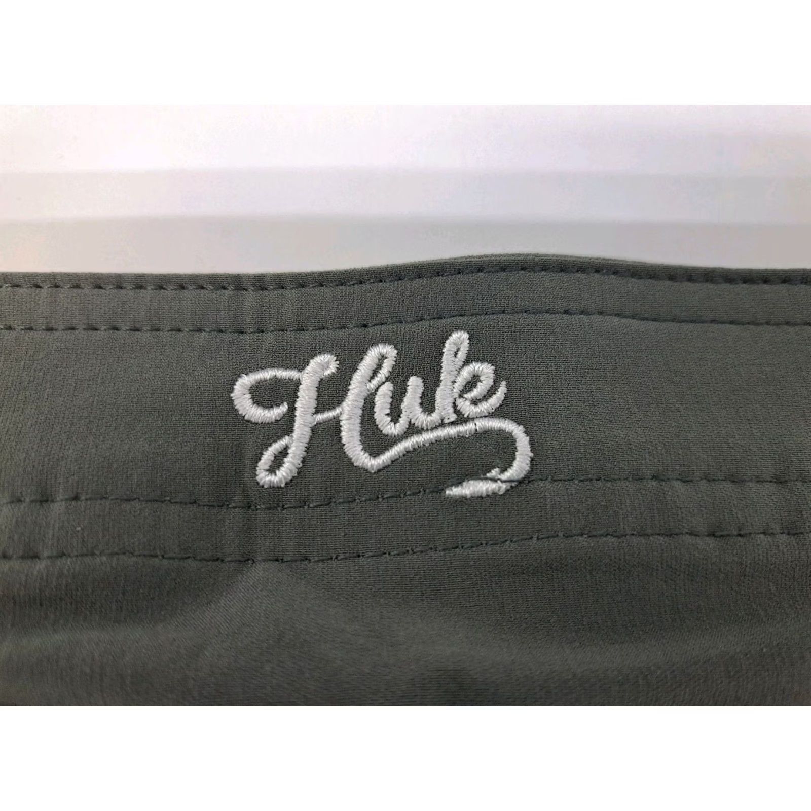 Vintage VINTAGE? Huk Womens Performance Shorts Grey Zip Back/Side Pocket Size L #7440 Size 36" / US 14 / IT 50 - 5 Thumbnail