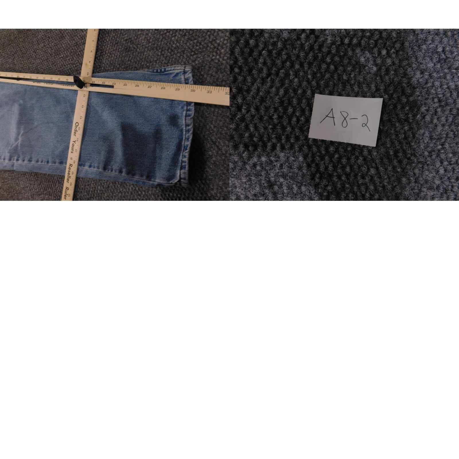Levi's Levi's 505 Jeans Mens 38x30 Blue Regular Fit Denim Straight Leg Pants Size US 38 / EU 54 - 9 Thumbnail