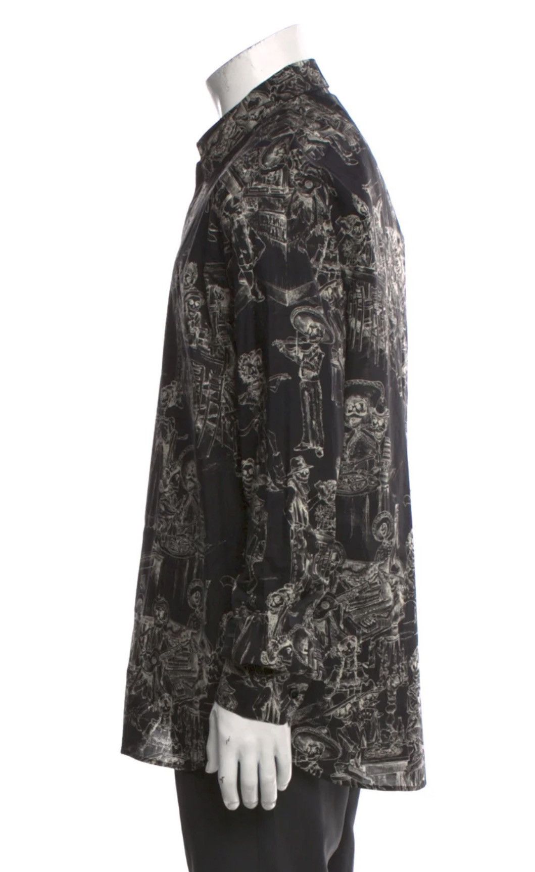 Saint Laurent Paris Saint Laurent “Day of the Dead” Size US S / EU 44-46 / 1 - 3 Thumbnail