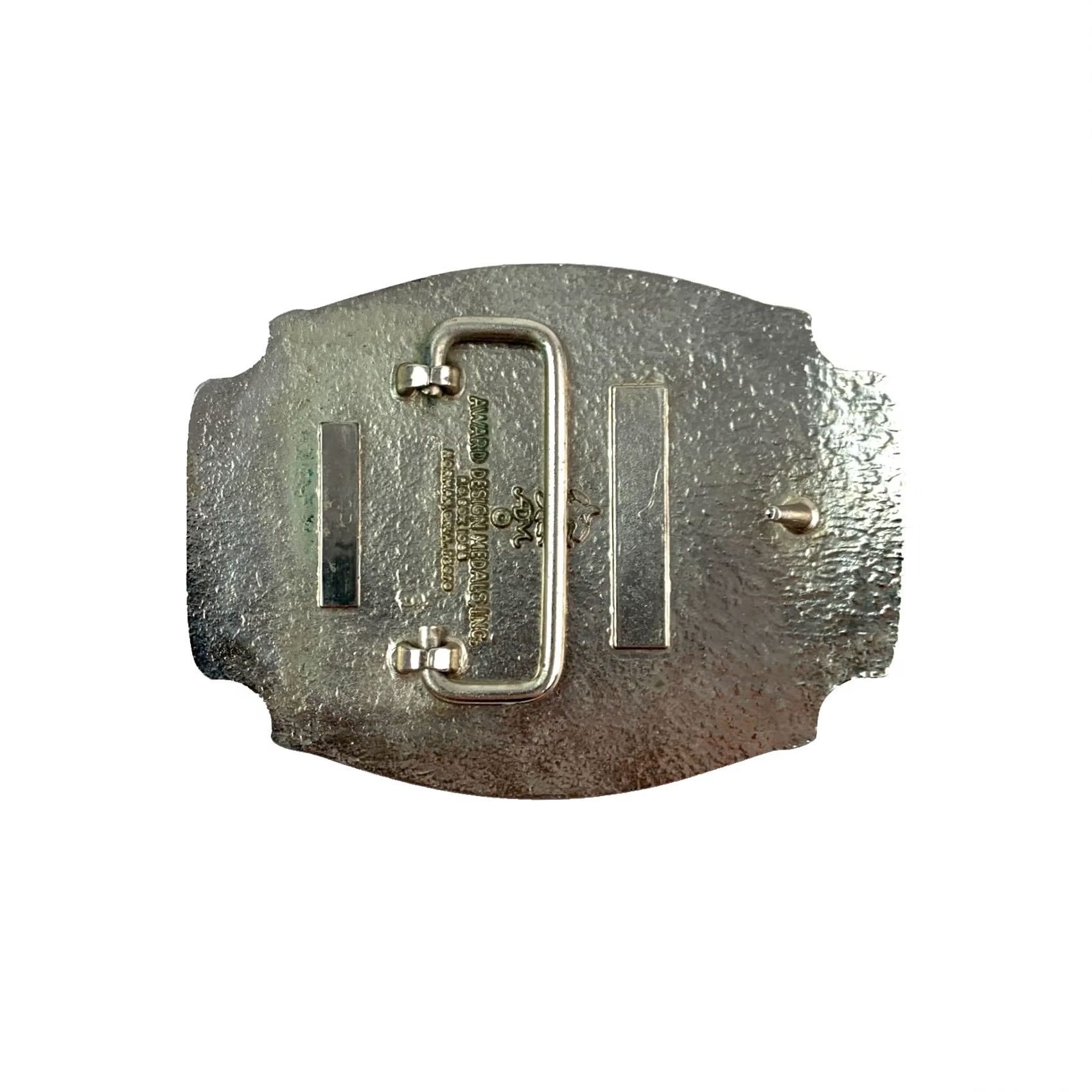 Vintage VINTAGE Johnnie High's Country Music 10th Anniversary Shiny Metal Belt Buckle Mens Size ONE SIZE - 4 Thumbnail