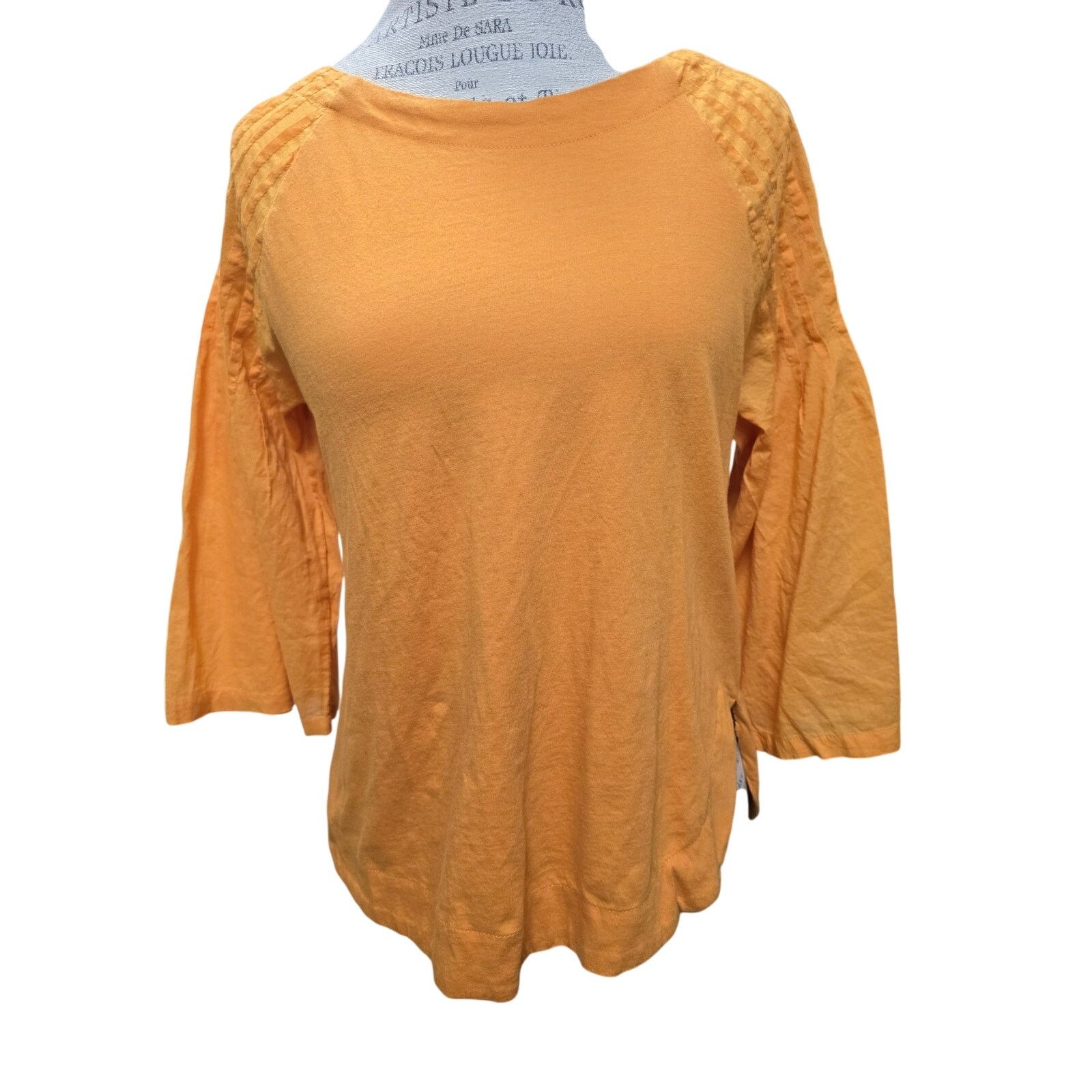 Anthropologie Maeve Anthropologie Yellow Blouse, Small Size S / US 4 / IT 40 - 2 Thumbnail