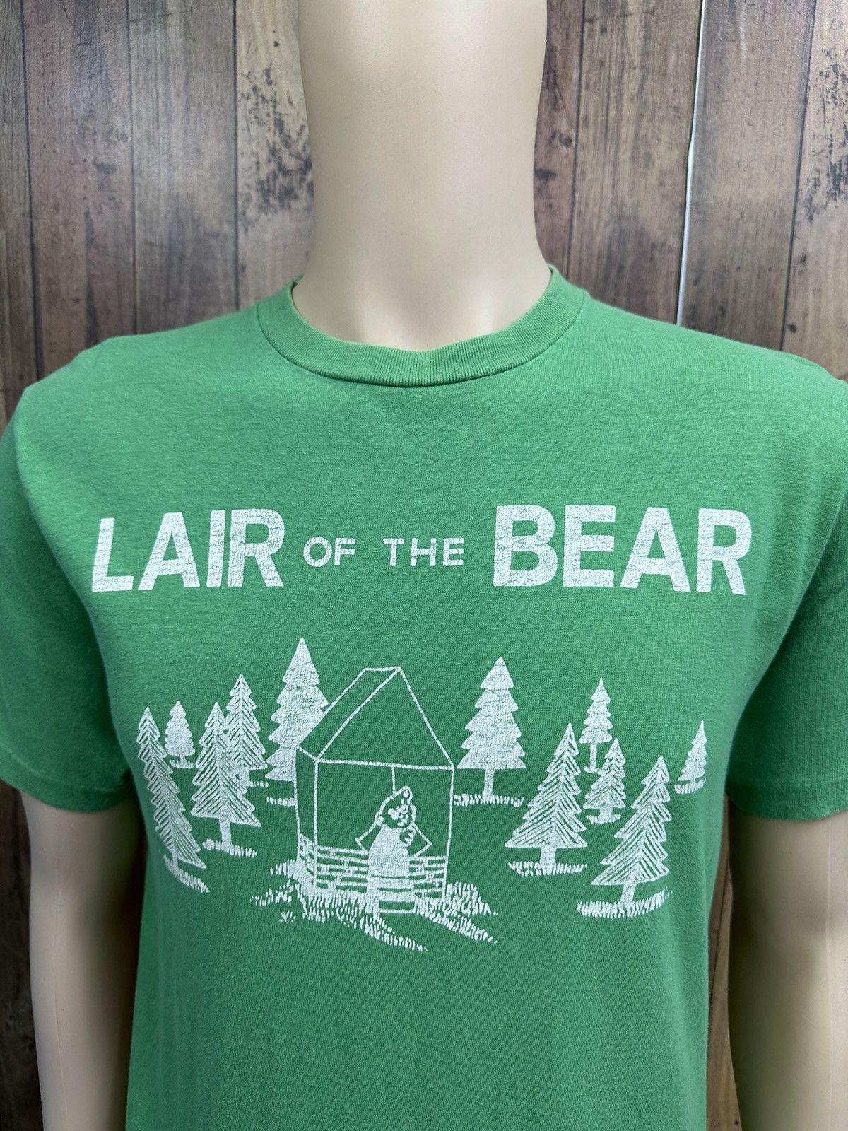 Warehouse & Co. Vintage Warehouse Doubbleworks Bear Back Heat TShirt A566 Size US M / EU 48-50 / 2 - 2 Thumbnail
