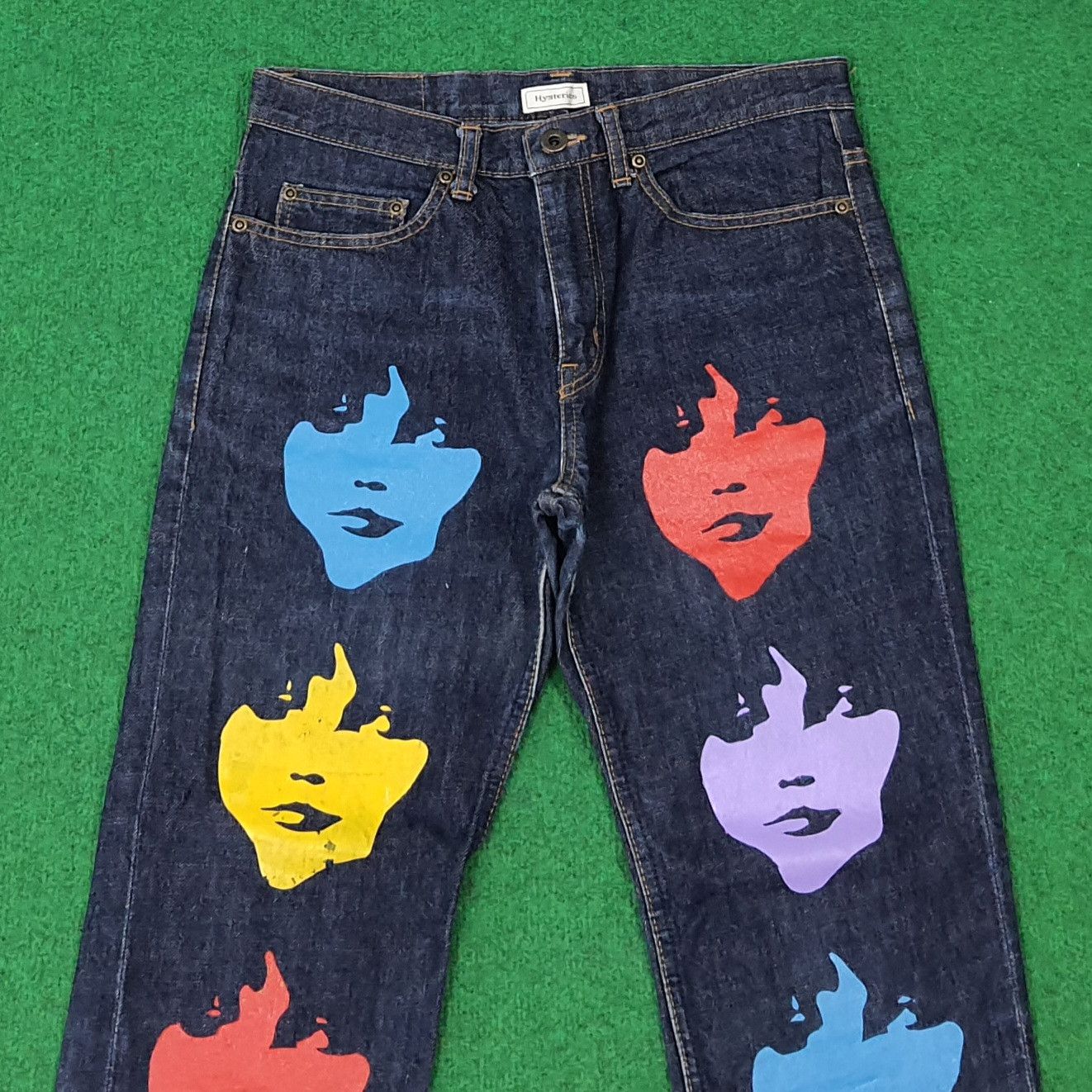 Hysteric Glamour Vintage Hysterics Raiders Japan Custom Logo Jeans C272N3 Size US 30 / EU 46 - 2 Thumbnail