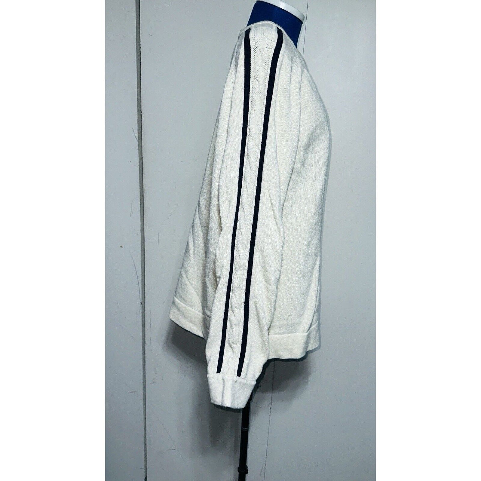 Tommy Hilfiger Tommy Hilfiger Jeans Embroidered Cable Sweater Big Logo XL Size US XL / EU 56 / 4 - 6 Thumbnail