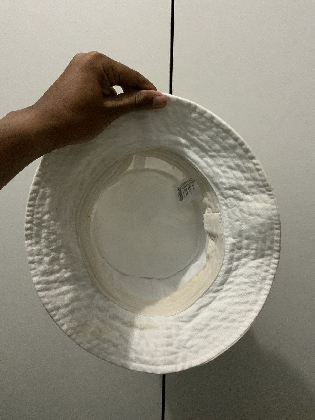 Hat Club Absorb Spellout White Bucket Hat Size ONE SIZE - 7 Thumbnail