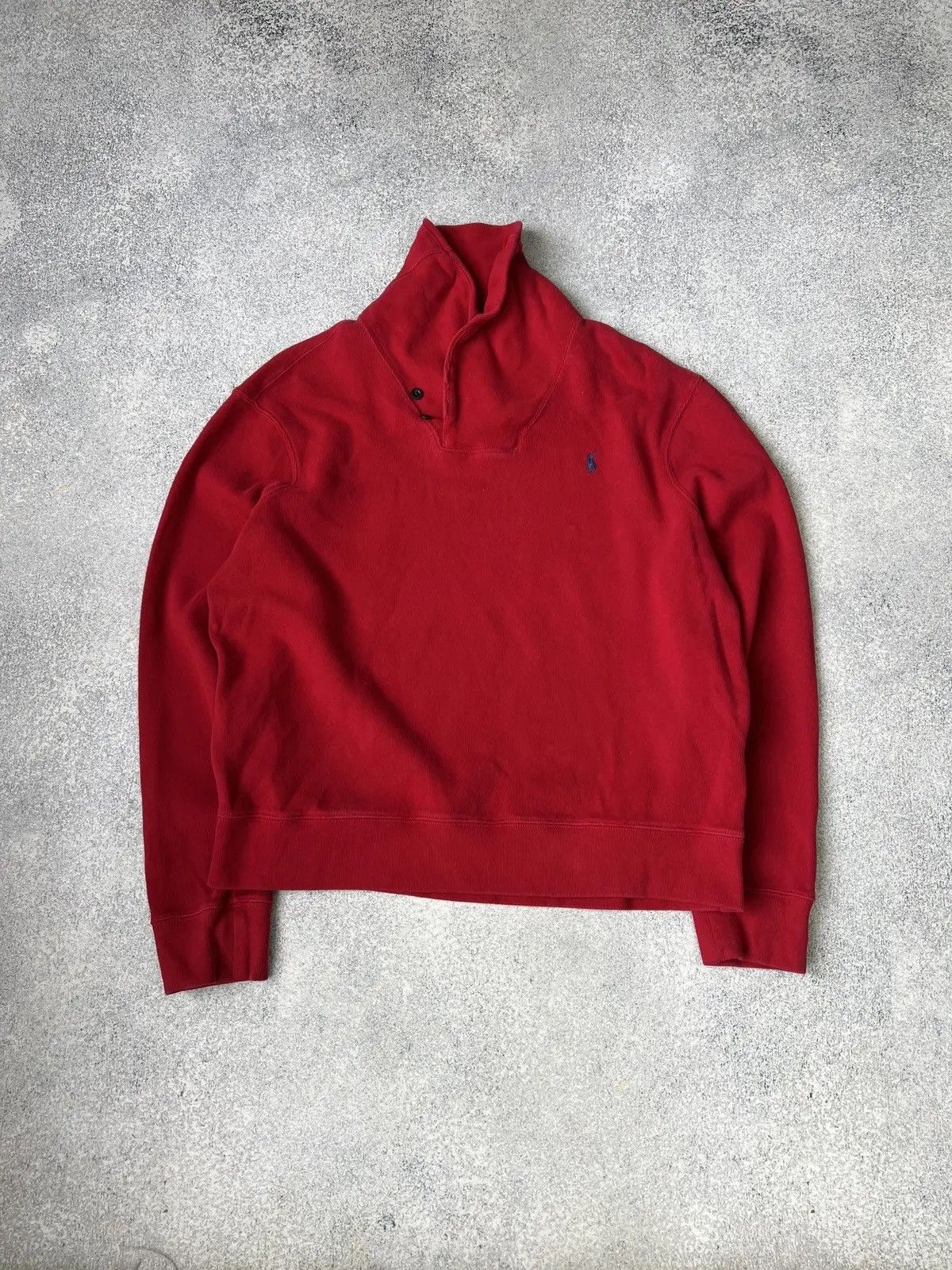 Polo Ralph Lauren × Vintage Vintage Polo Ralph Lauren Heavy Pullover Size US XL / EU 56 / 4 - 1 Thumbnail