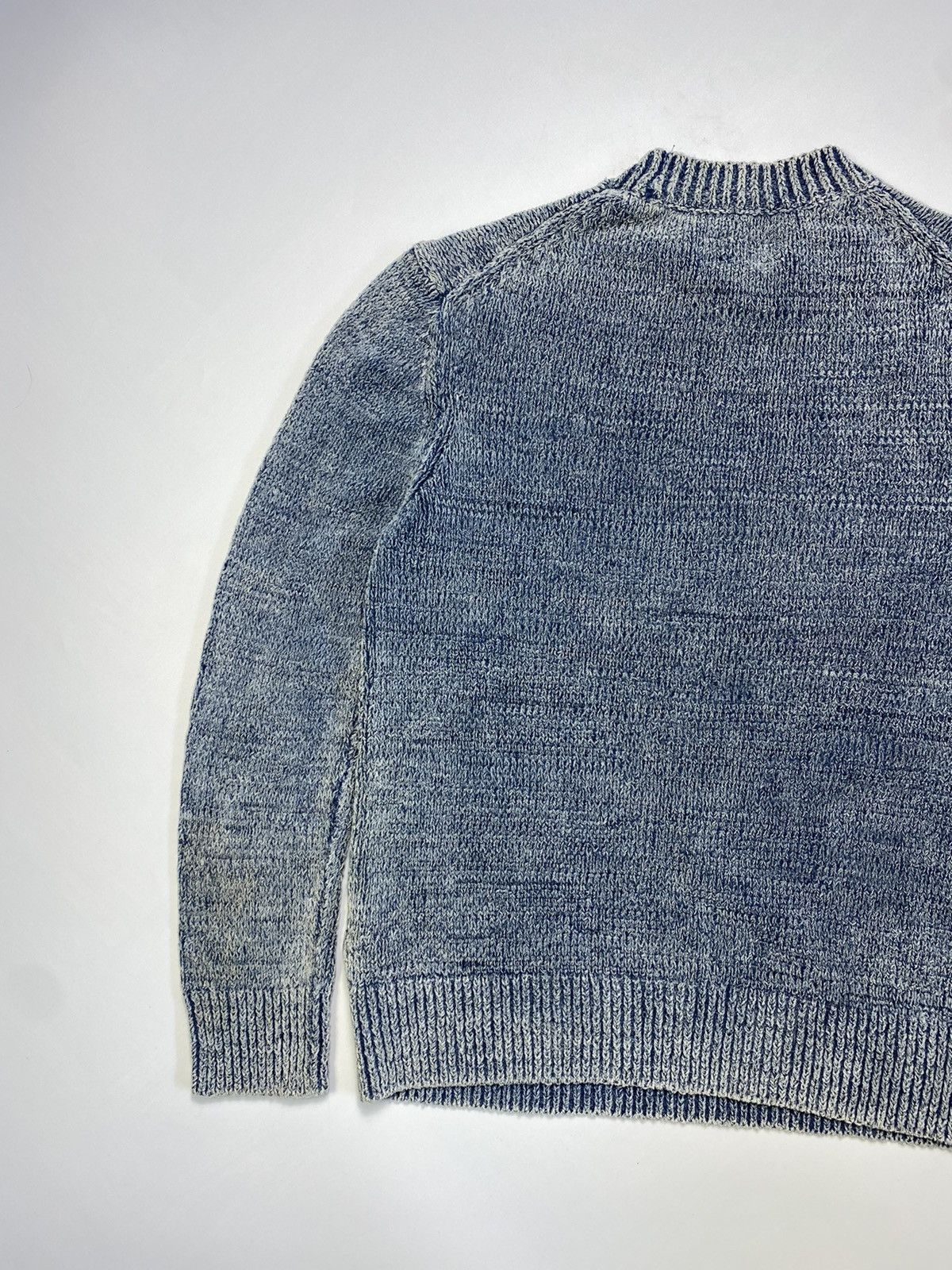 Allsaints Allsaints isumi crew blue garment knit sweater jumper Size US S / EU 44-46 / 1 - 12 Thumbnail