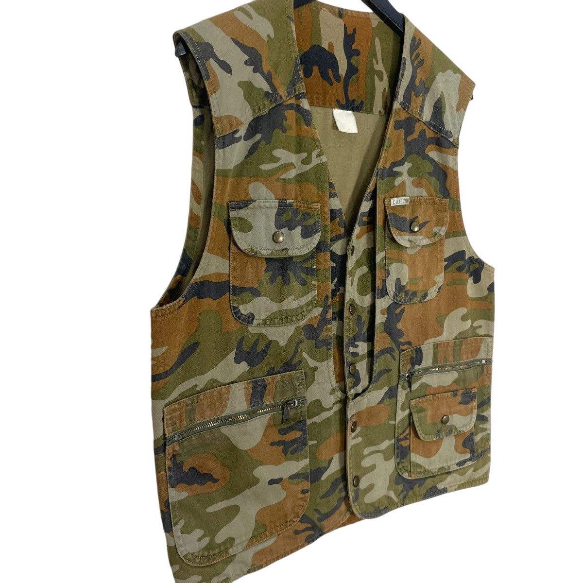If Six Was Nine Vintage Capitan Japanese Brand Vest Jacket Camo Military Size US S / EU 44-46 / 1 - 2 Thumbnail