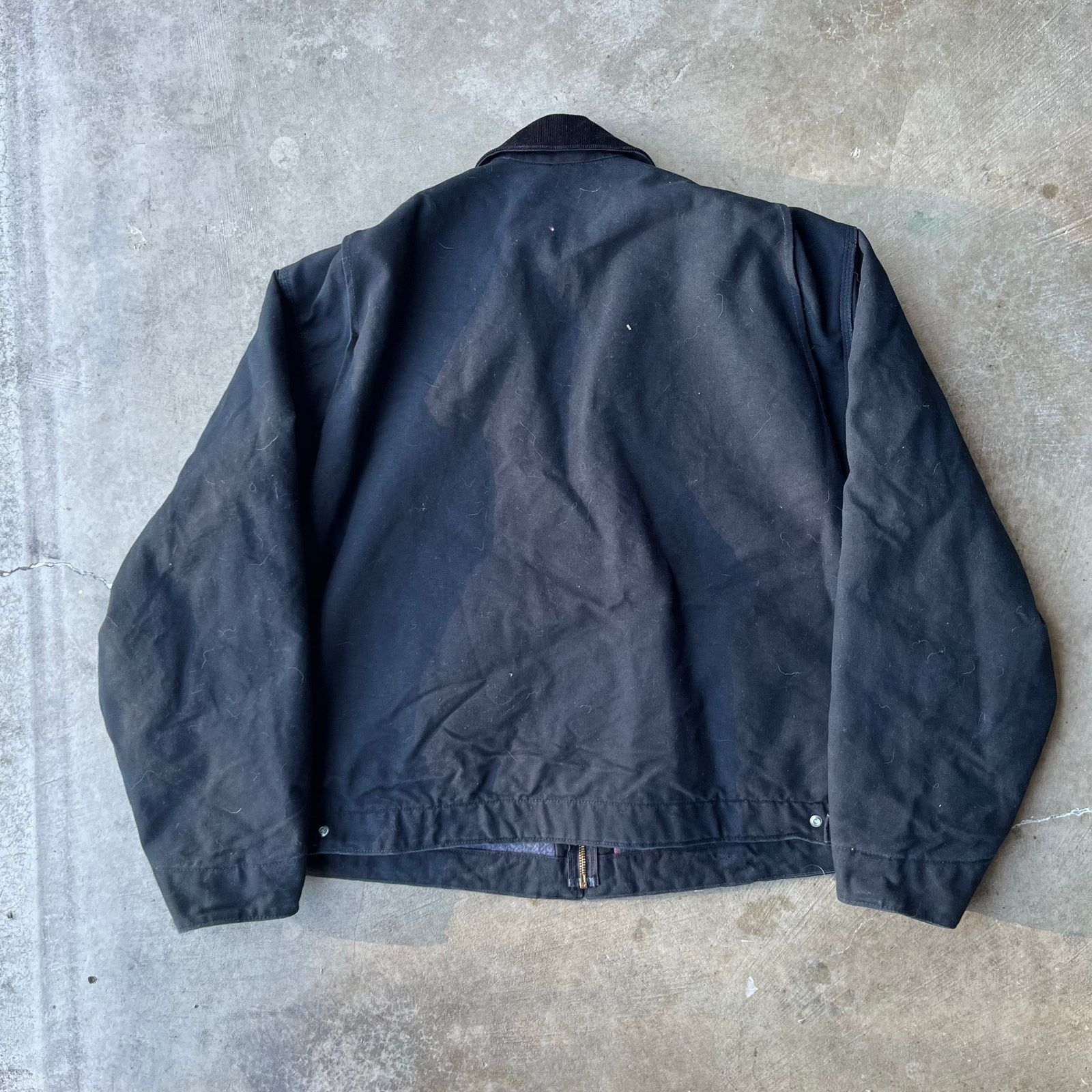 Vintage VINTAGE BLACK CARHARTT DETROIT JACKET J97 2XL CARPENTER Size US XXL / EU 58 / 5 - 2 Thumbnail