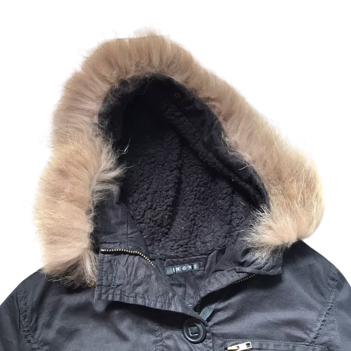 Le Grande Bleu (L.G.B.) LGB IF SIX WAS NINE STYLE INGNI FAUX FUR JACKET TACTICAL Size US S / EU 44-46 / 1 - 7 Thumbnail
