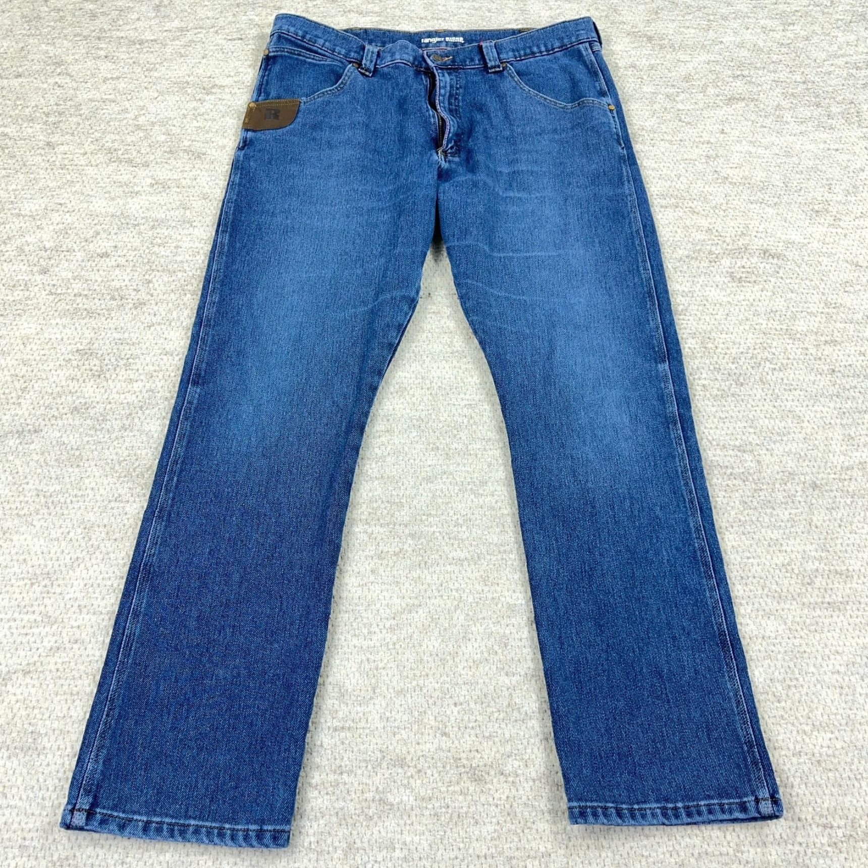 Wrangler Wrangler Riggs Jeans Men 38x304Relaxed Fit Straight Leg Advanced Comfort Work Size US 38 / EU 54 - 3 Thumbnail