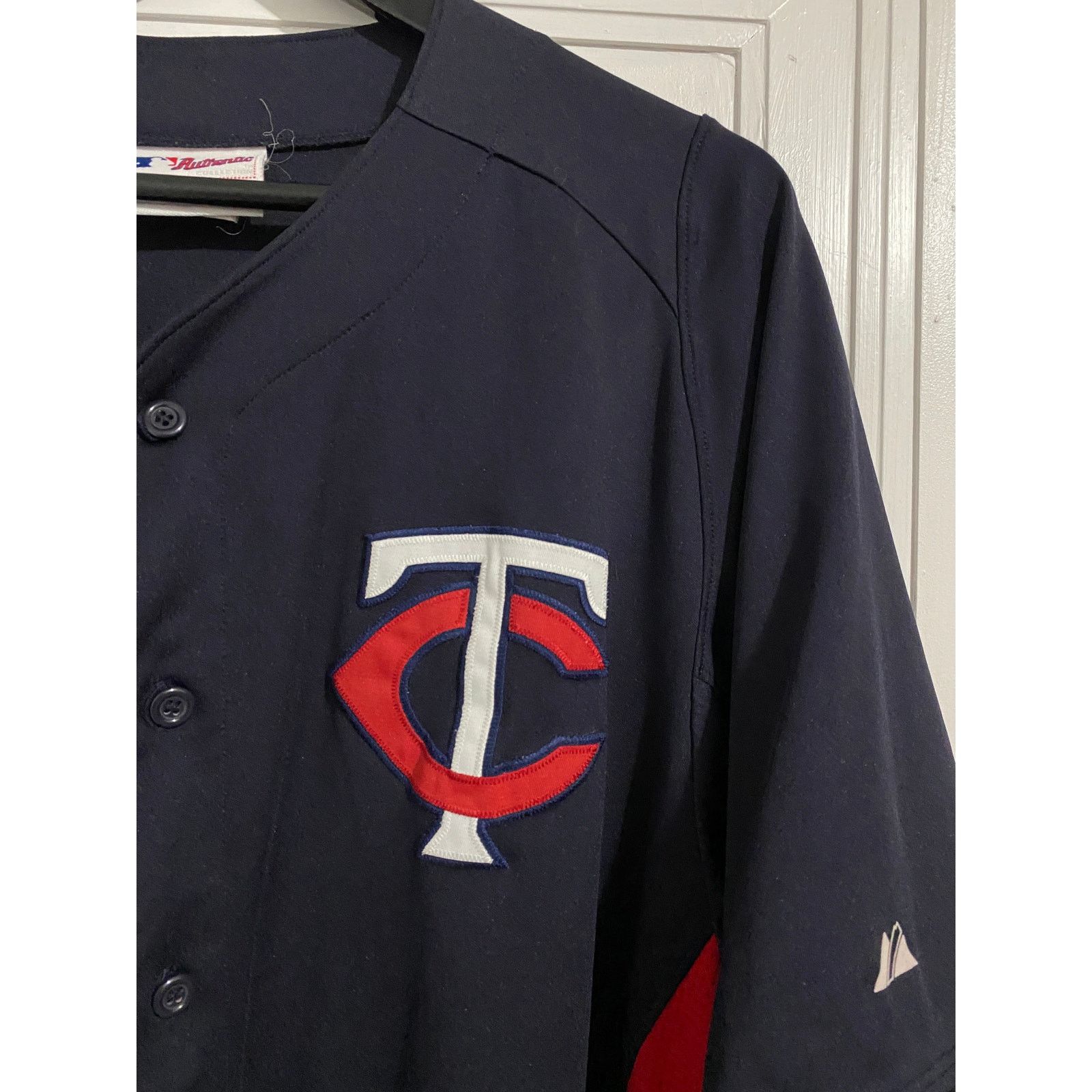 Majestic Joe Mauer Minnesota Twins Baseball Jersey Size XL Size US XL / EU 56 / 4 - 3 Thumbnail