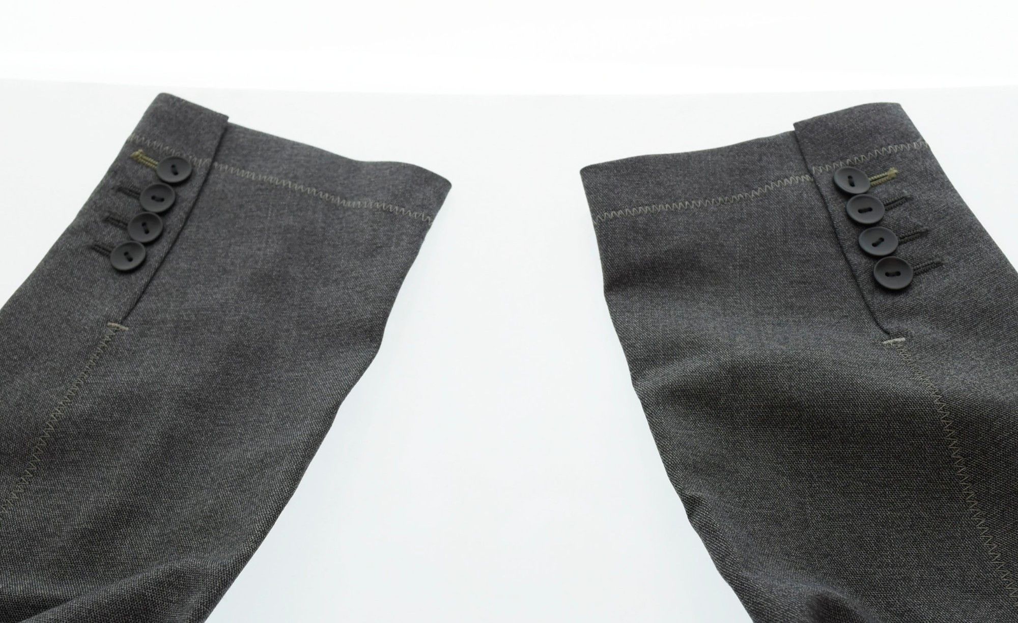 Junya Watanabe Jacket Switching Polyester Long Length Gray Size US M / EU 48-50 / 2 - 5 Thumbnail