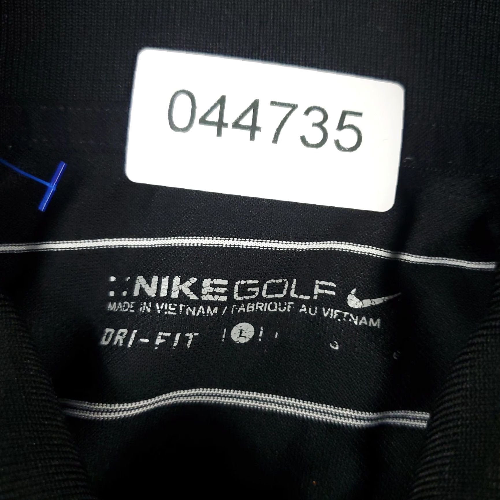Nike Nike Polo Shirt Mens Large Black Striped Swoosh Golf Casual Short Sleeve Size US L / EU 52-54 / 3 - 7 Thumbnail