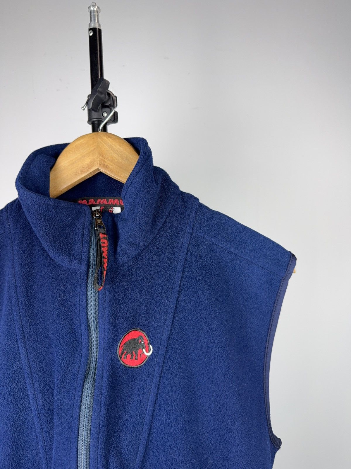 Mammut Vintage Mammut Polartec Fleece Vest Navy Blue Outdoor Zip Size US S / EU 44-46 / 1 - 5 Thumbnail